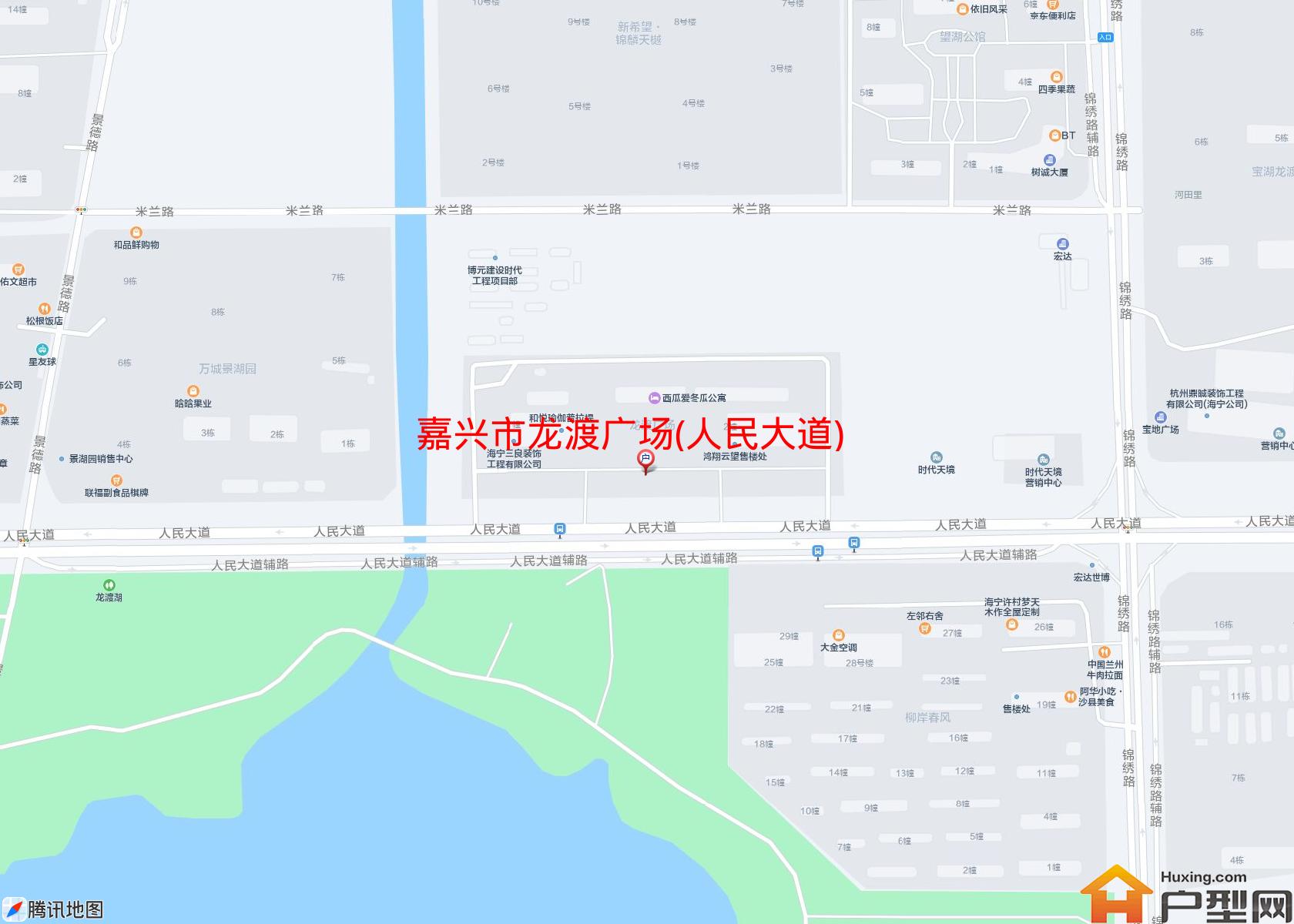 龙渡广场(人民大道)小区 - 户型网