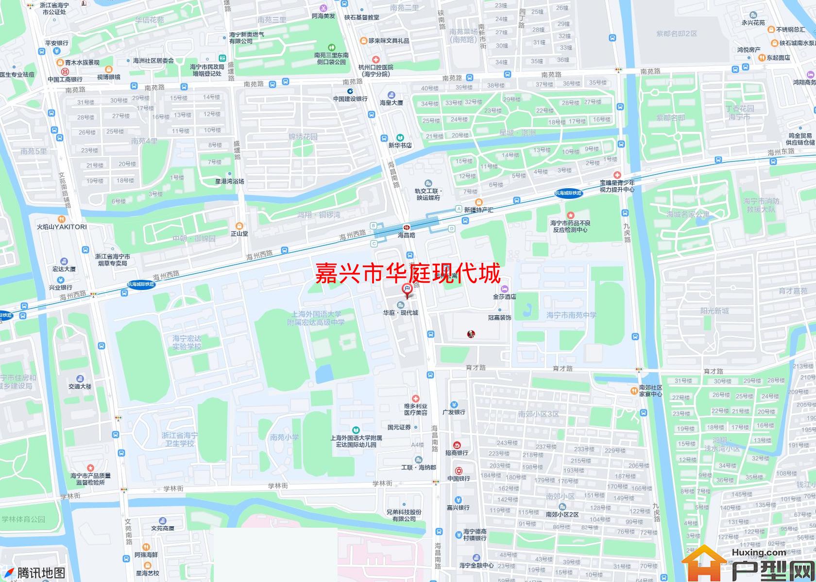 华庭现代城小区 - 户型网