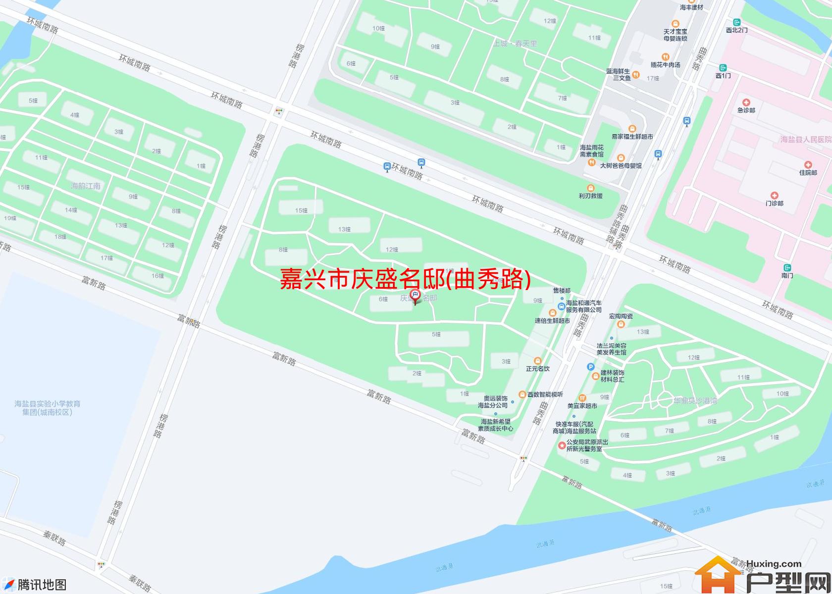庆盛名邸(曲秀路)小区 - 户型网