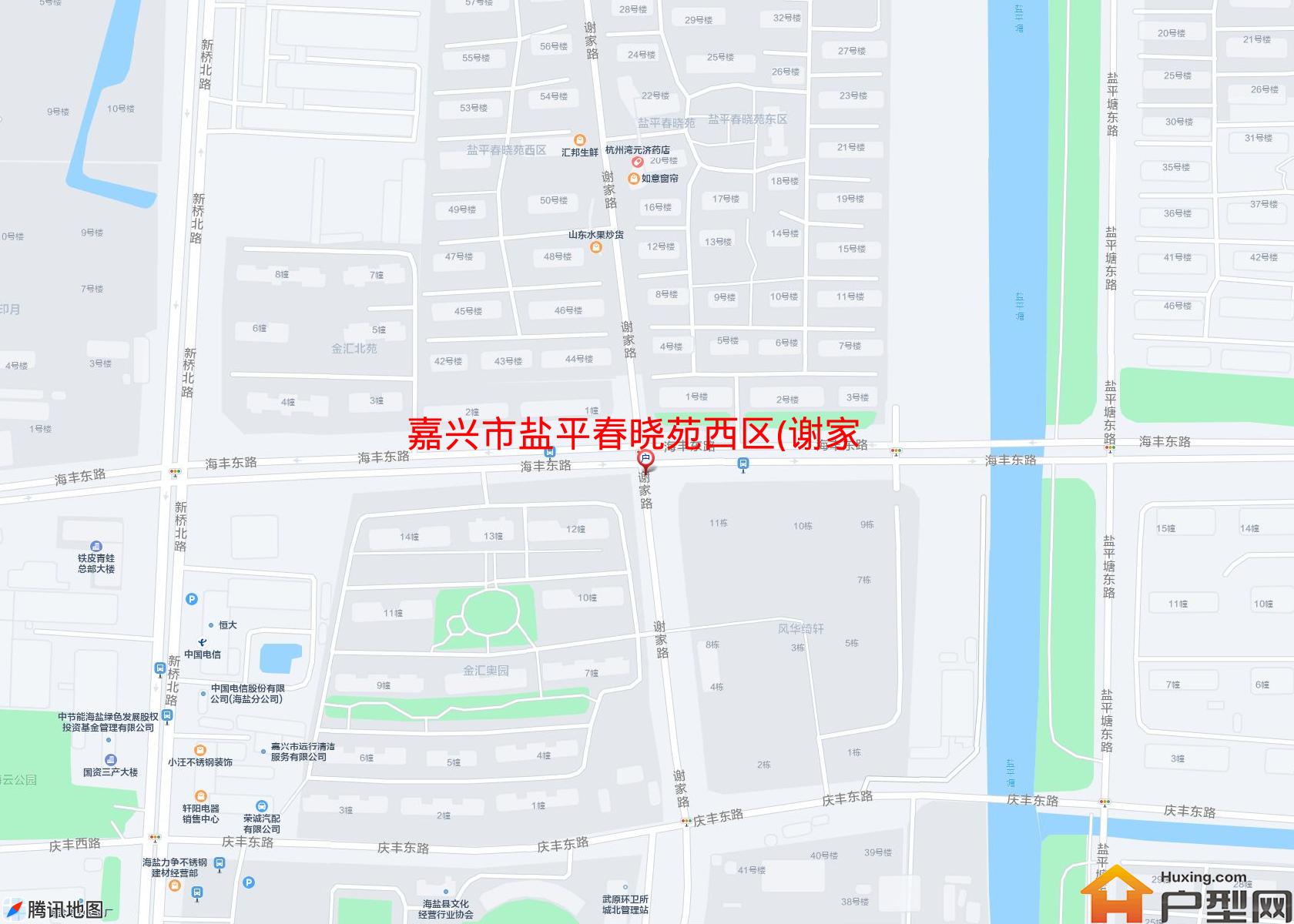 盐平春晓苑西区(谢家路)小区 - 户型网