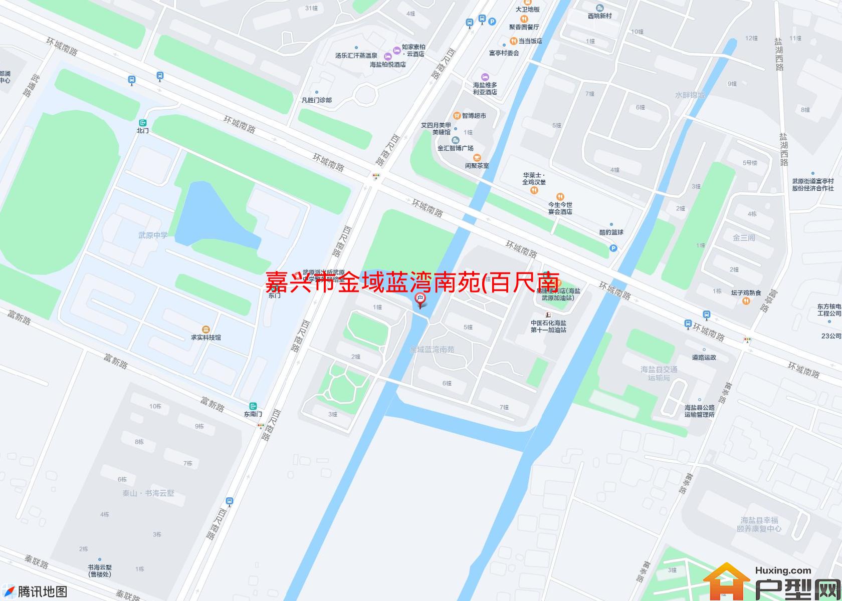 金域蓝湾南苑(百尺南路787号)小区 - 户型网