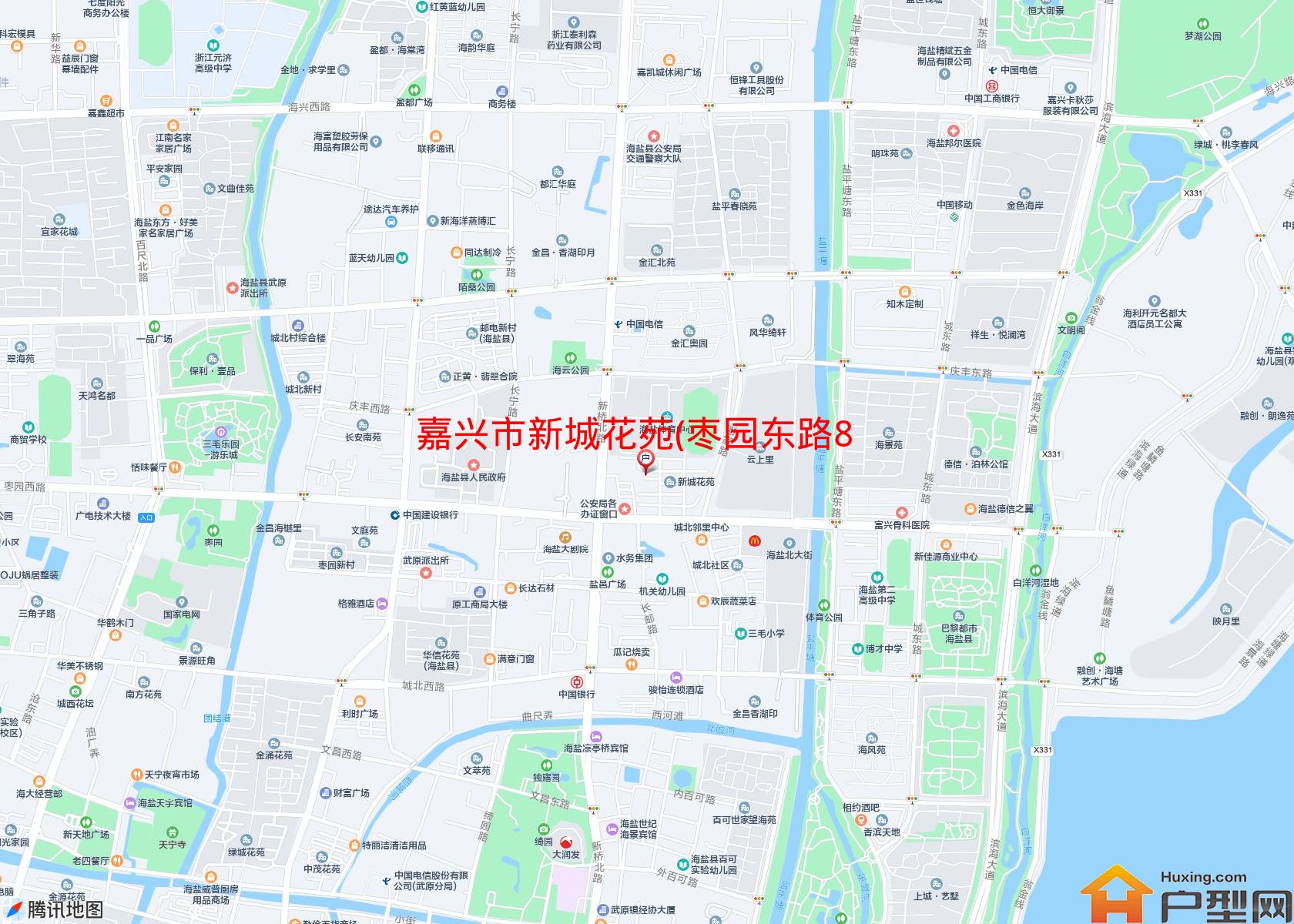 新城花苑(枣园东路88号)小区 - 户型网