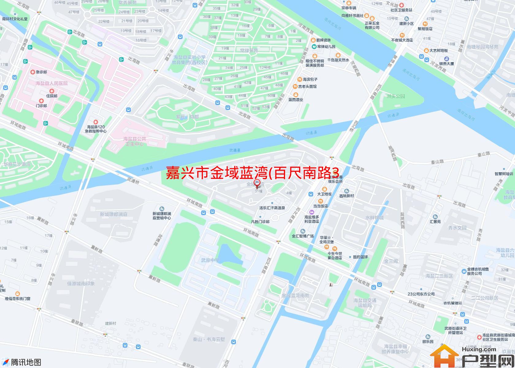 金域蓝湾(百尺南路300号)小区 - 户型网