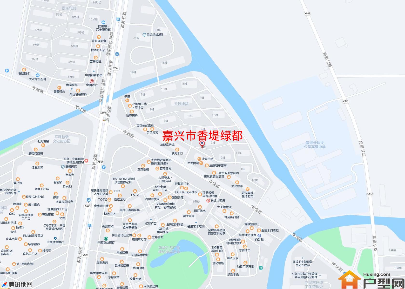 香堤绿都小区 - 户型网