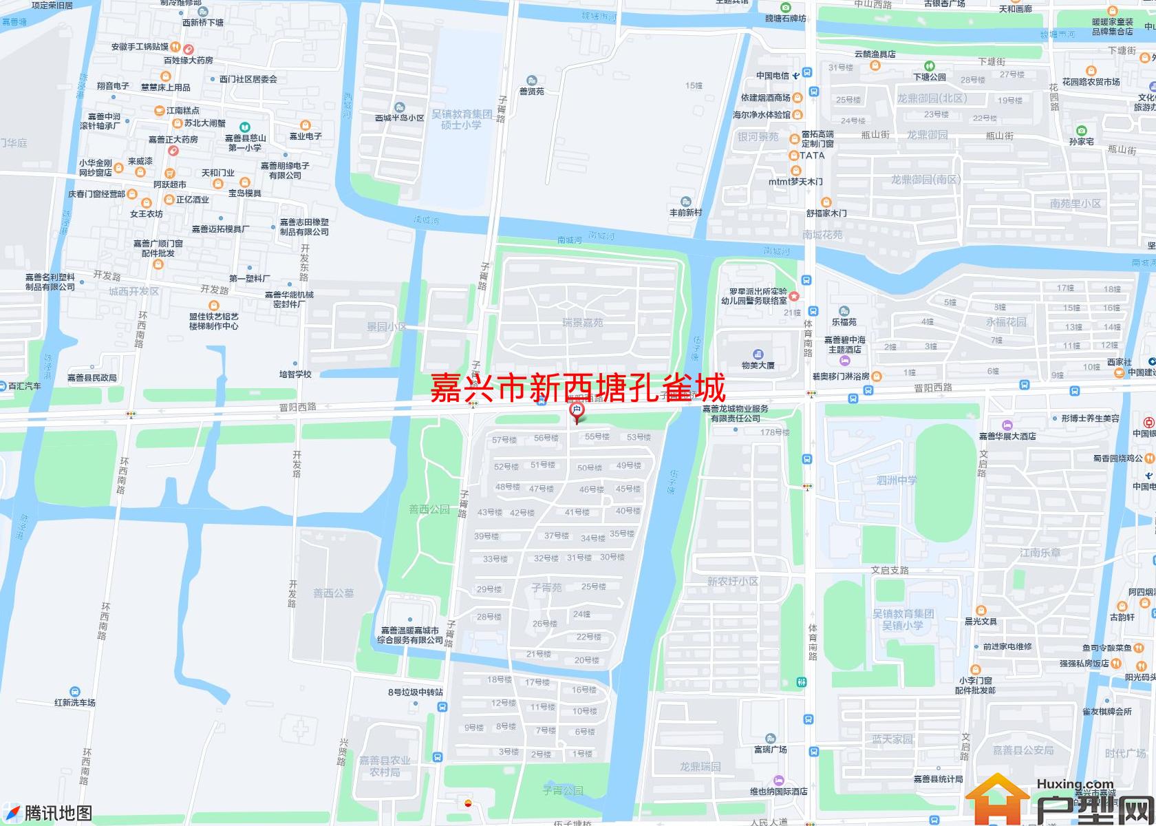 新西塘孔雀城小区 - 户型网