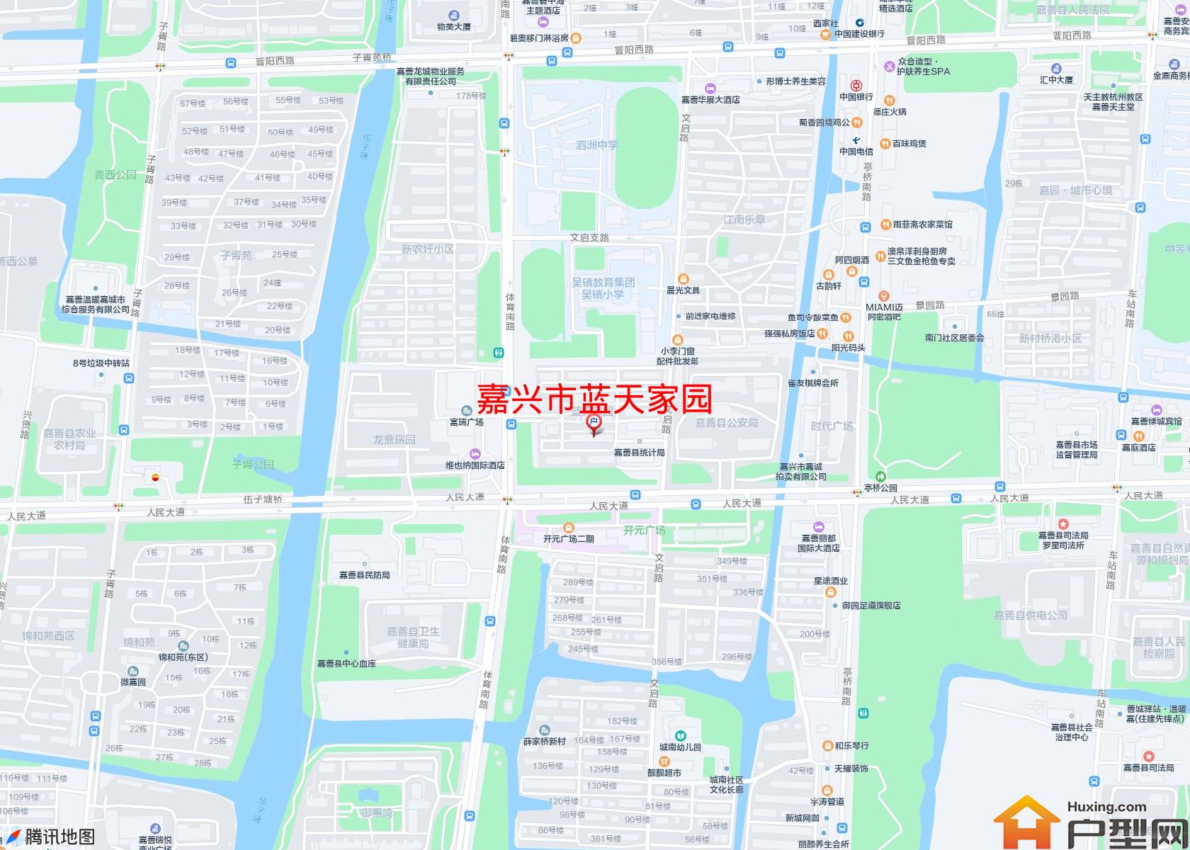 蓝天家园小区 - 户型网
