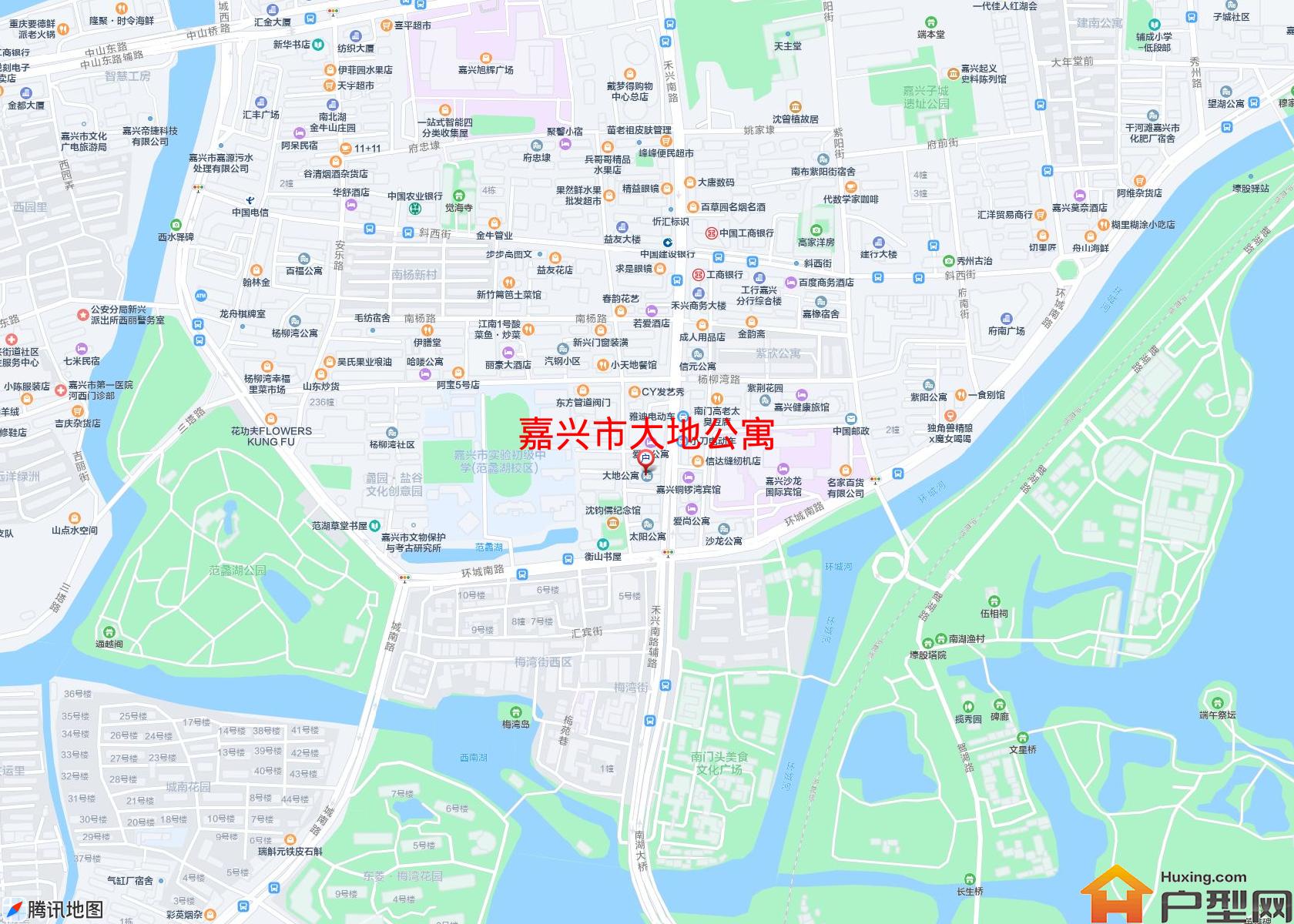 大地公寓小区 - 户型网