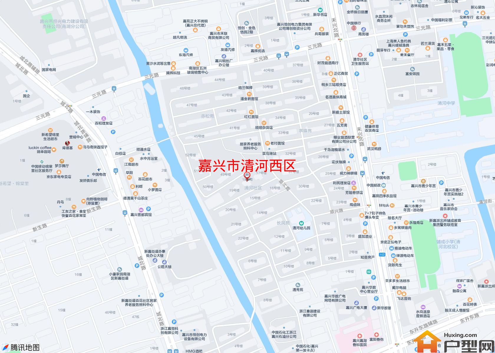 清河西区小区 - 户型网