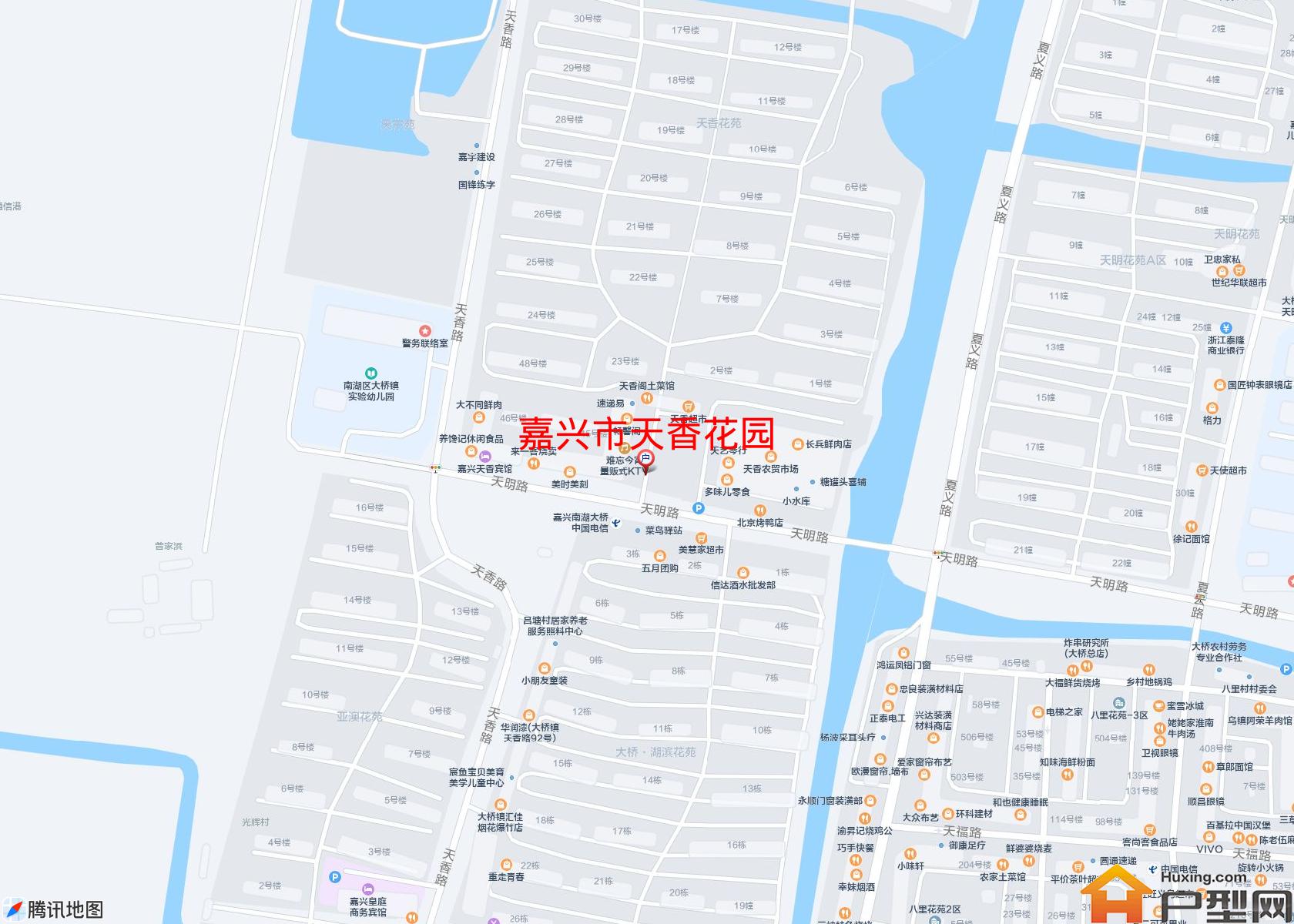 天香花园小区 - 户型网