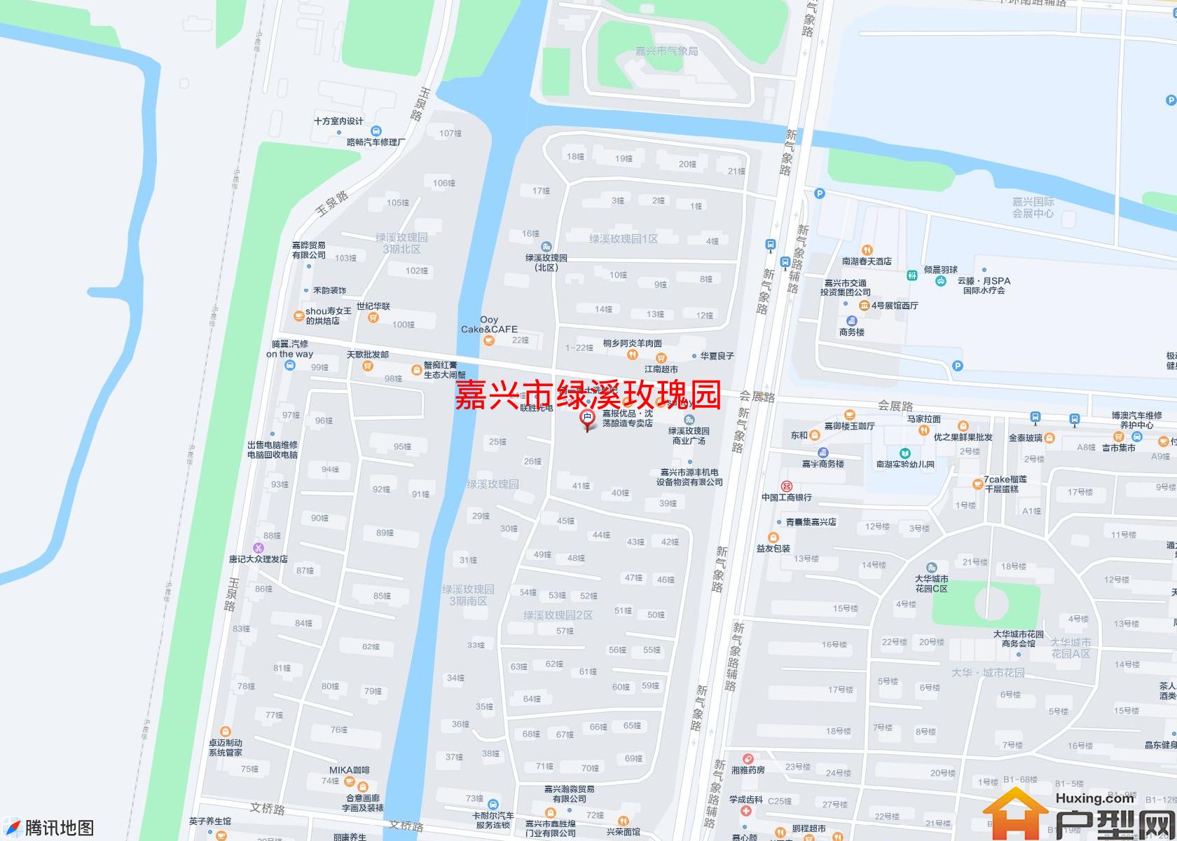 绿溪玫瑰园小区 - 户型网