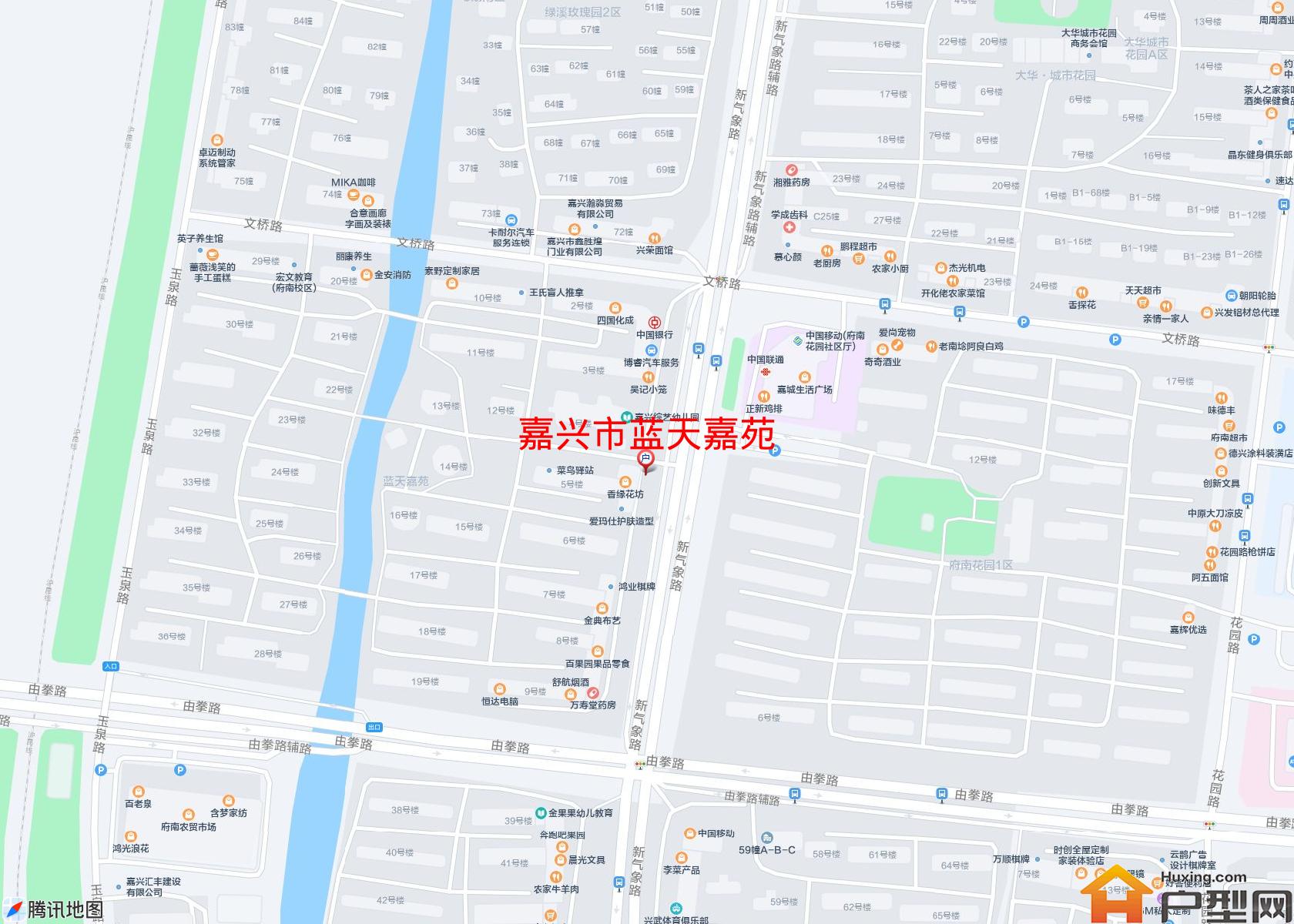 蓝天嘉苑小区 - 户型网