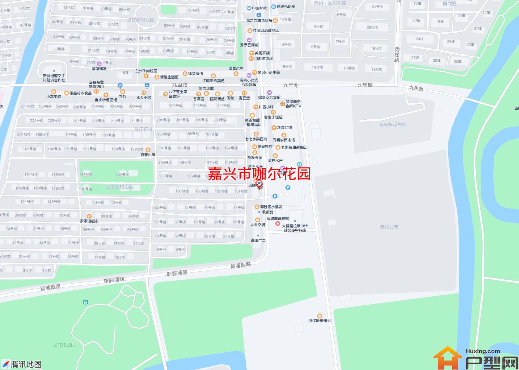 咖尔花园小区 - 户型网