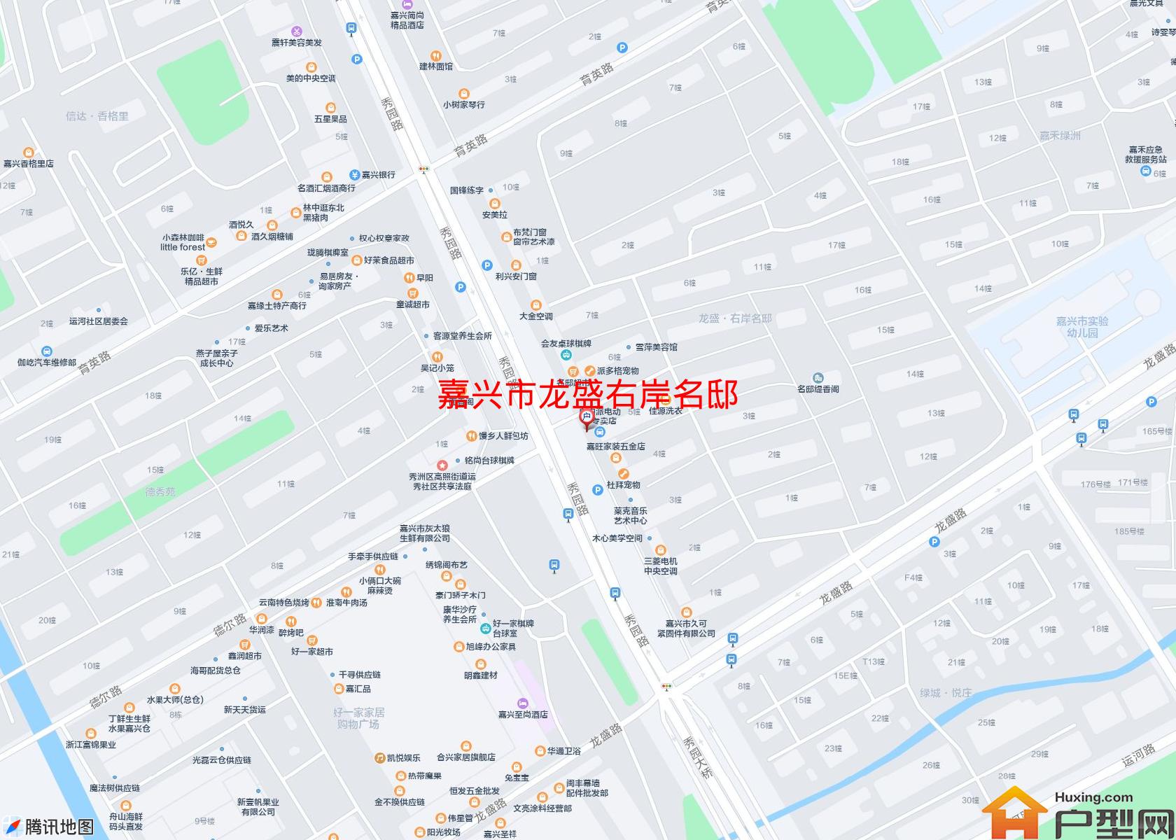 龙盛右岸名邸小区 - 户型网