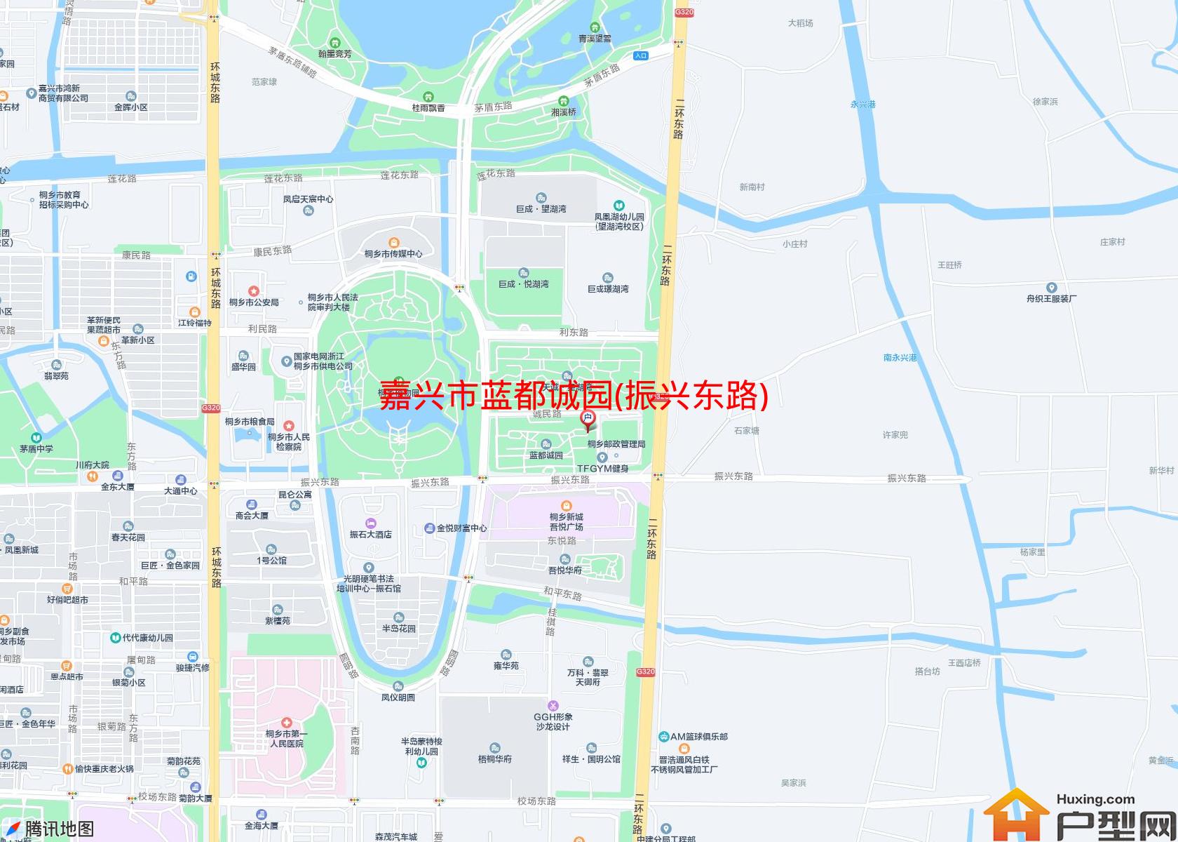 蓝都诚园(振兴东路)小区 - 户型网