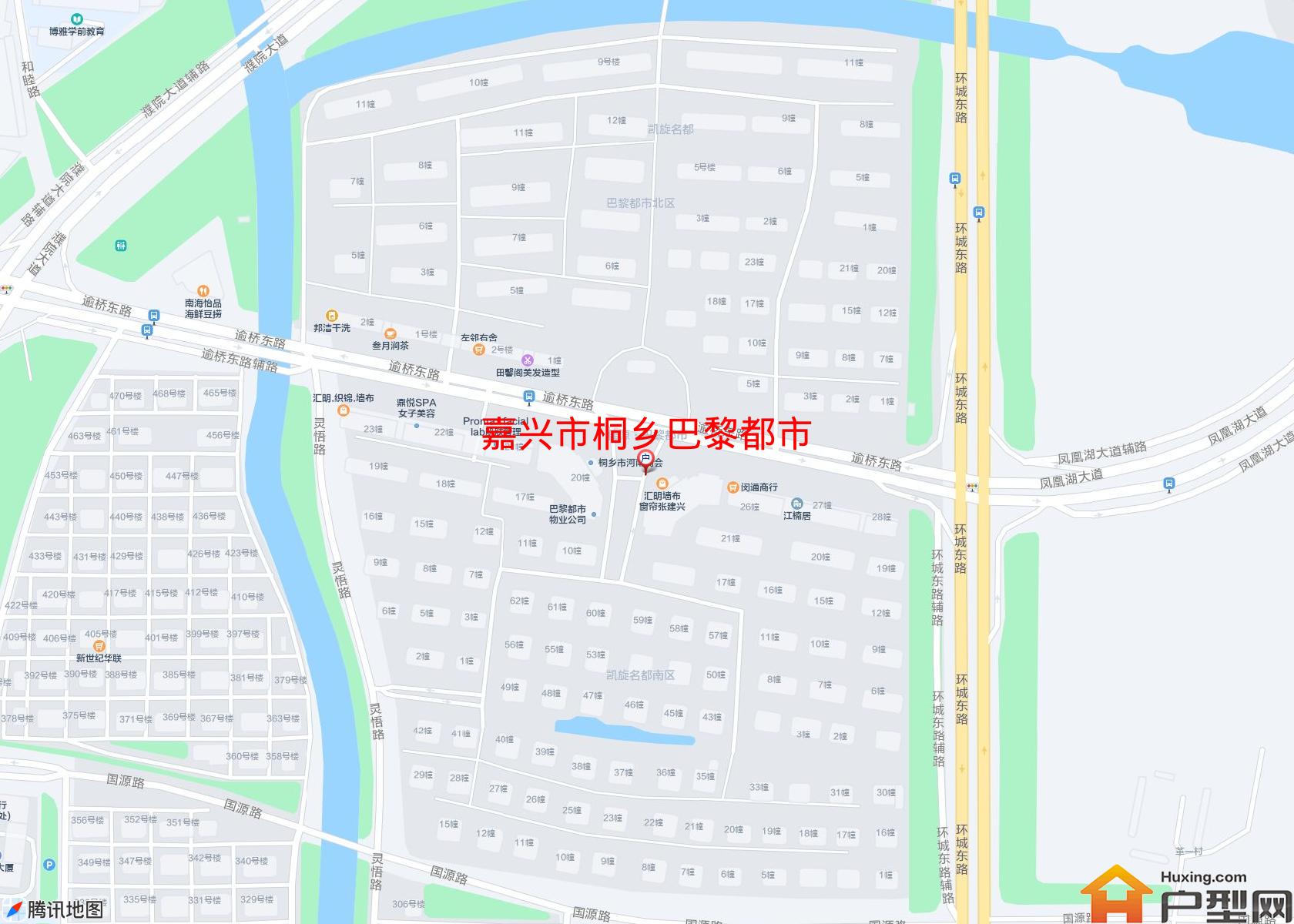 桐乡巴黎都市小区 - 户型网