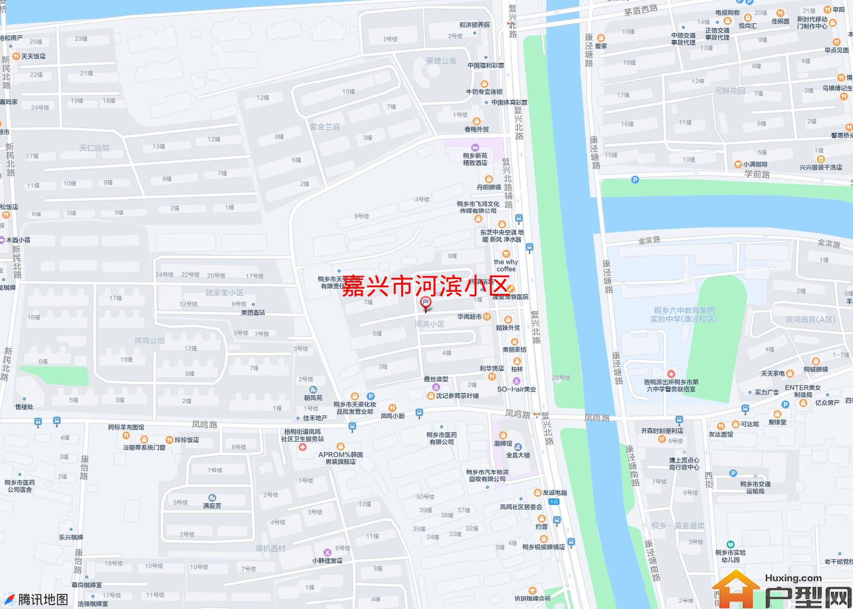 河滨小区小区 - 户型网