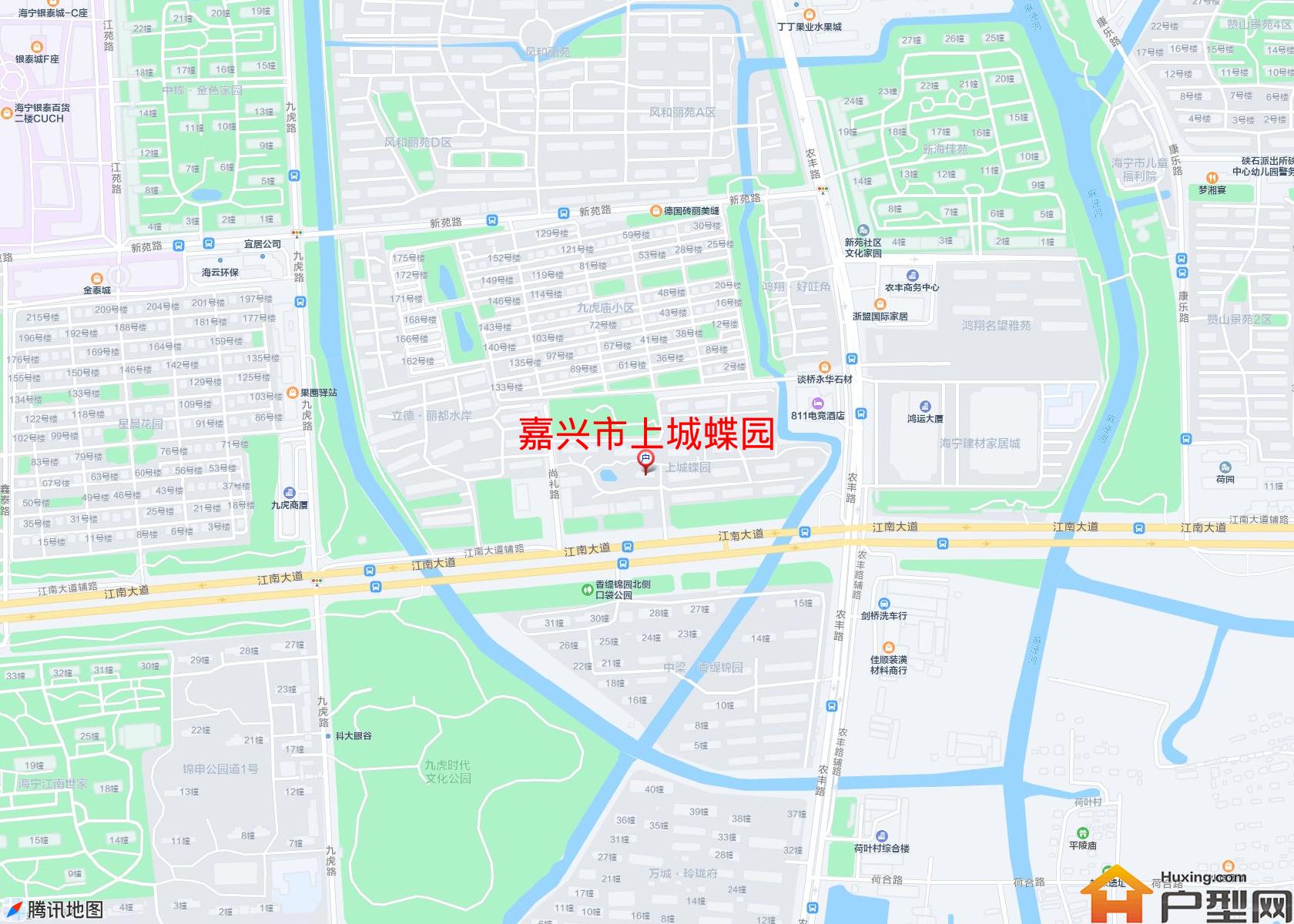 上城蝶园小区 - 户型网