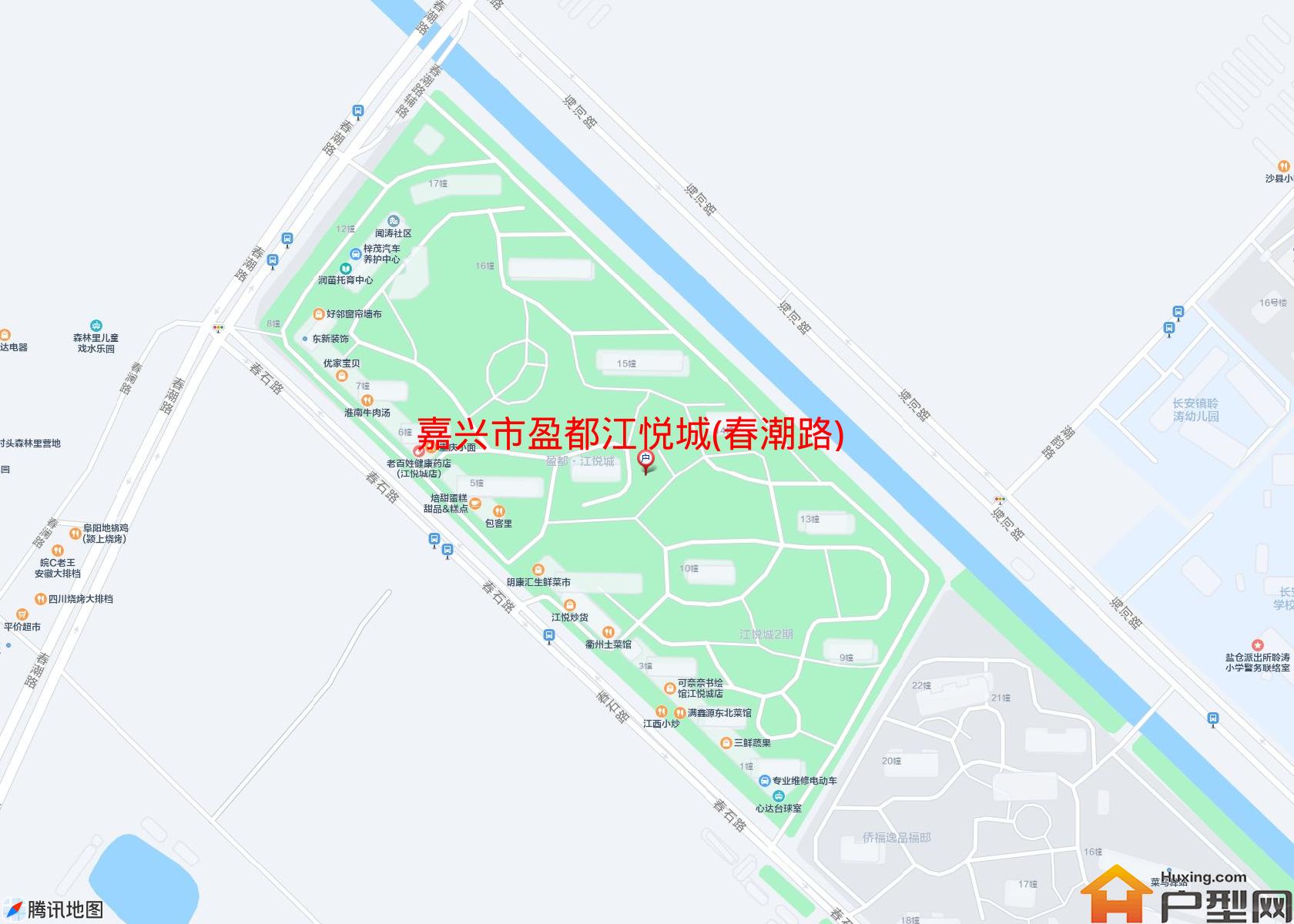 盈都江悦城(春潮路)小区 - 户型网