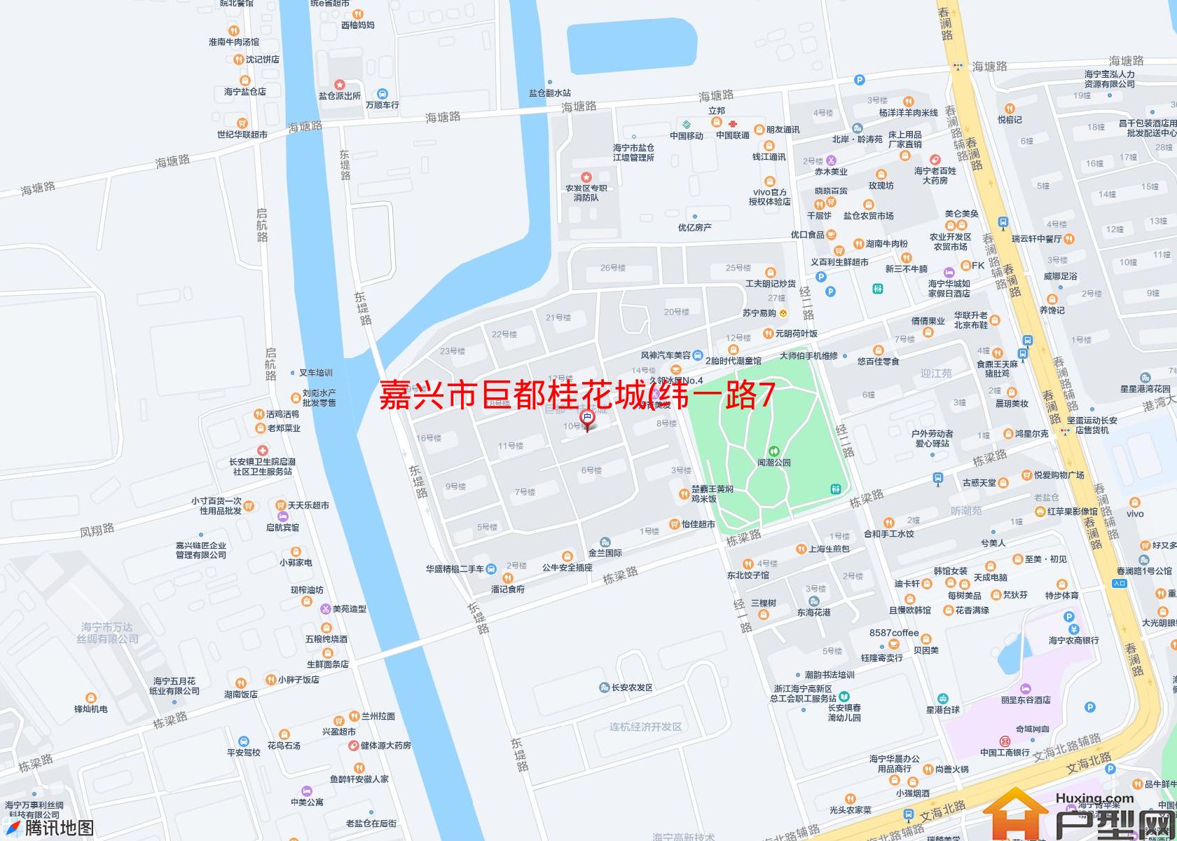 巨都桂花城(纬一路72号)小区 - 户型网