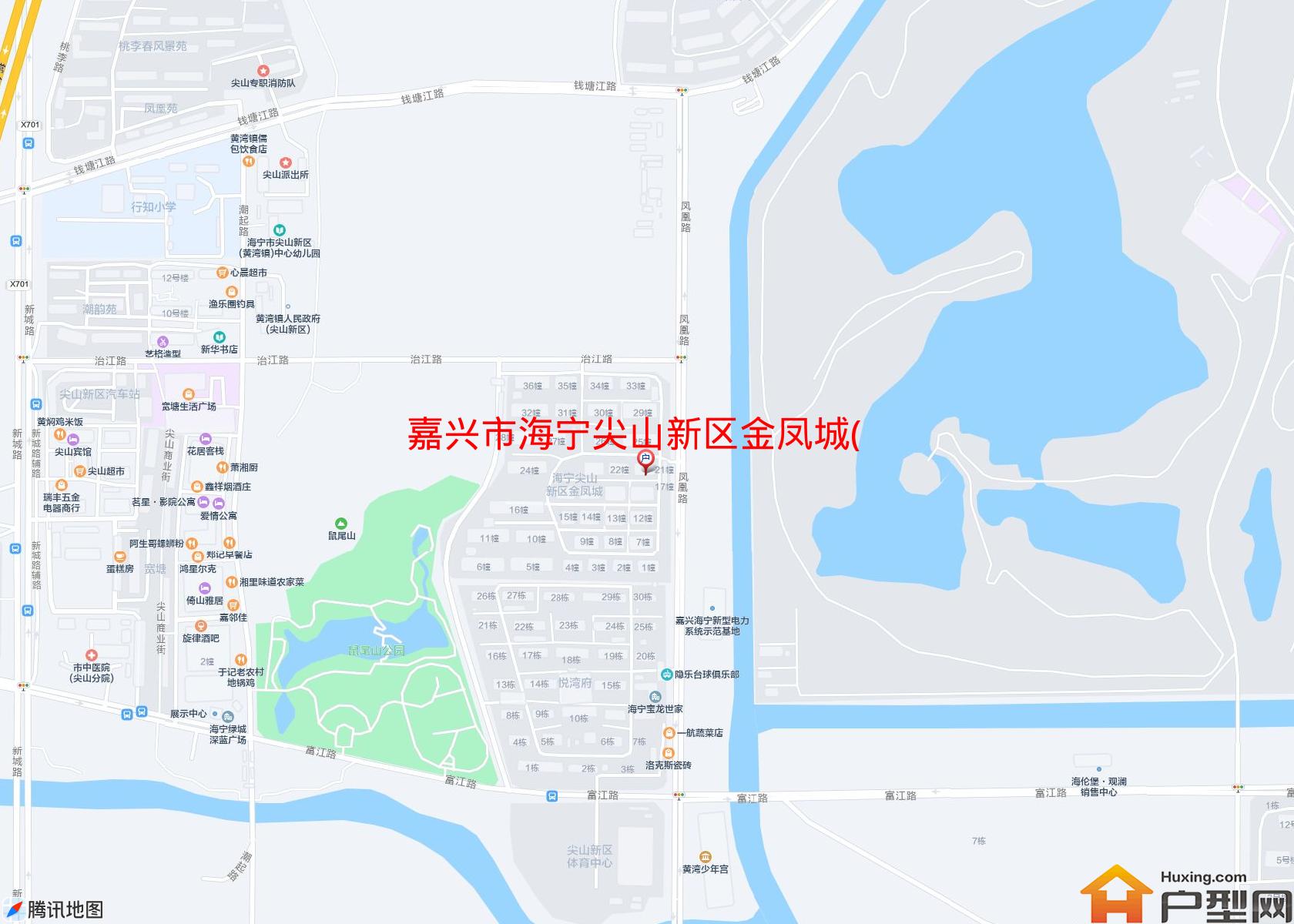 海宁尖山新区金凤城(凤凰路38号)小区 - 户型网
