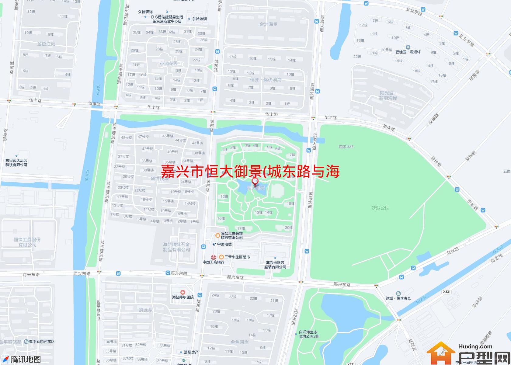 恒大御景(城东路与海兴路交叉口)小区 - 户型网