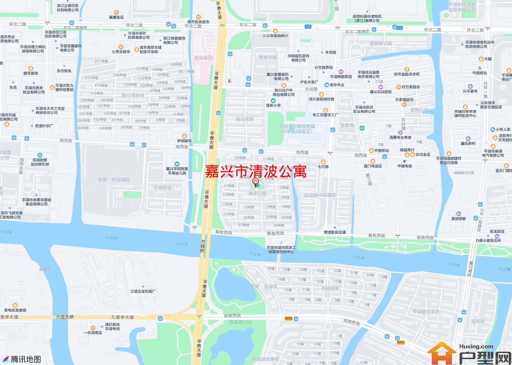 清波公寓小区 - 户型网
