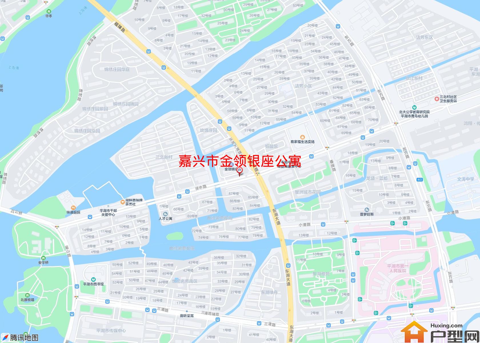 金领银座公寓小区 - 户型网