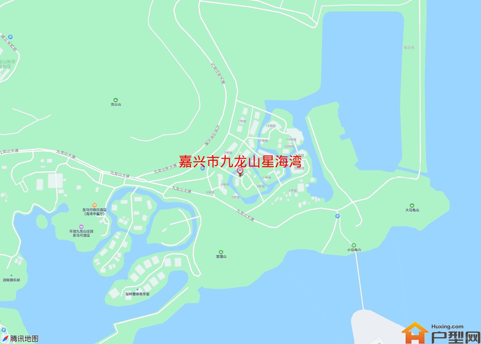 九龙山星海湾小区 - 户型网