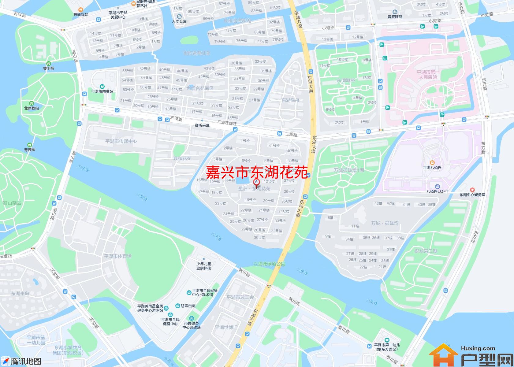东湖花苑小区 - 户型网