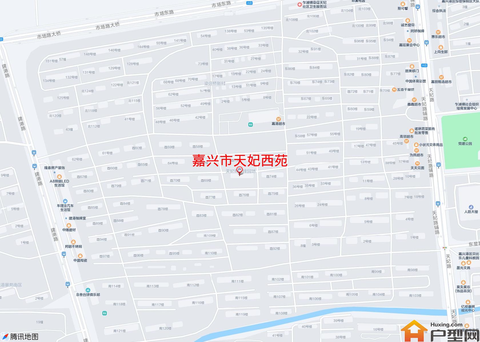 天妃西苑小区 - 户型网