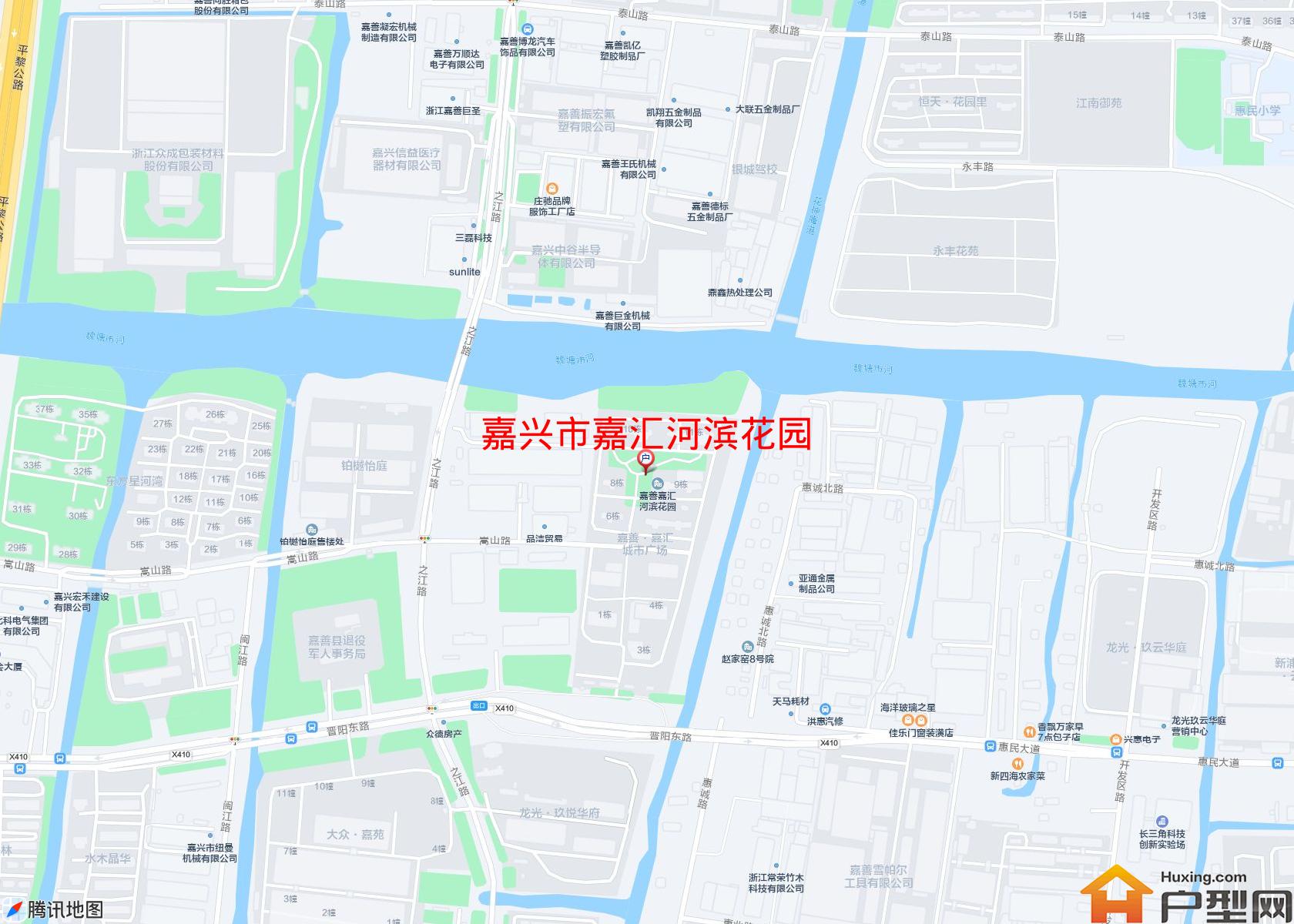 嘉汇河滨花园小区 - 户型网