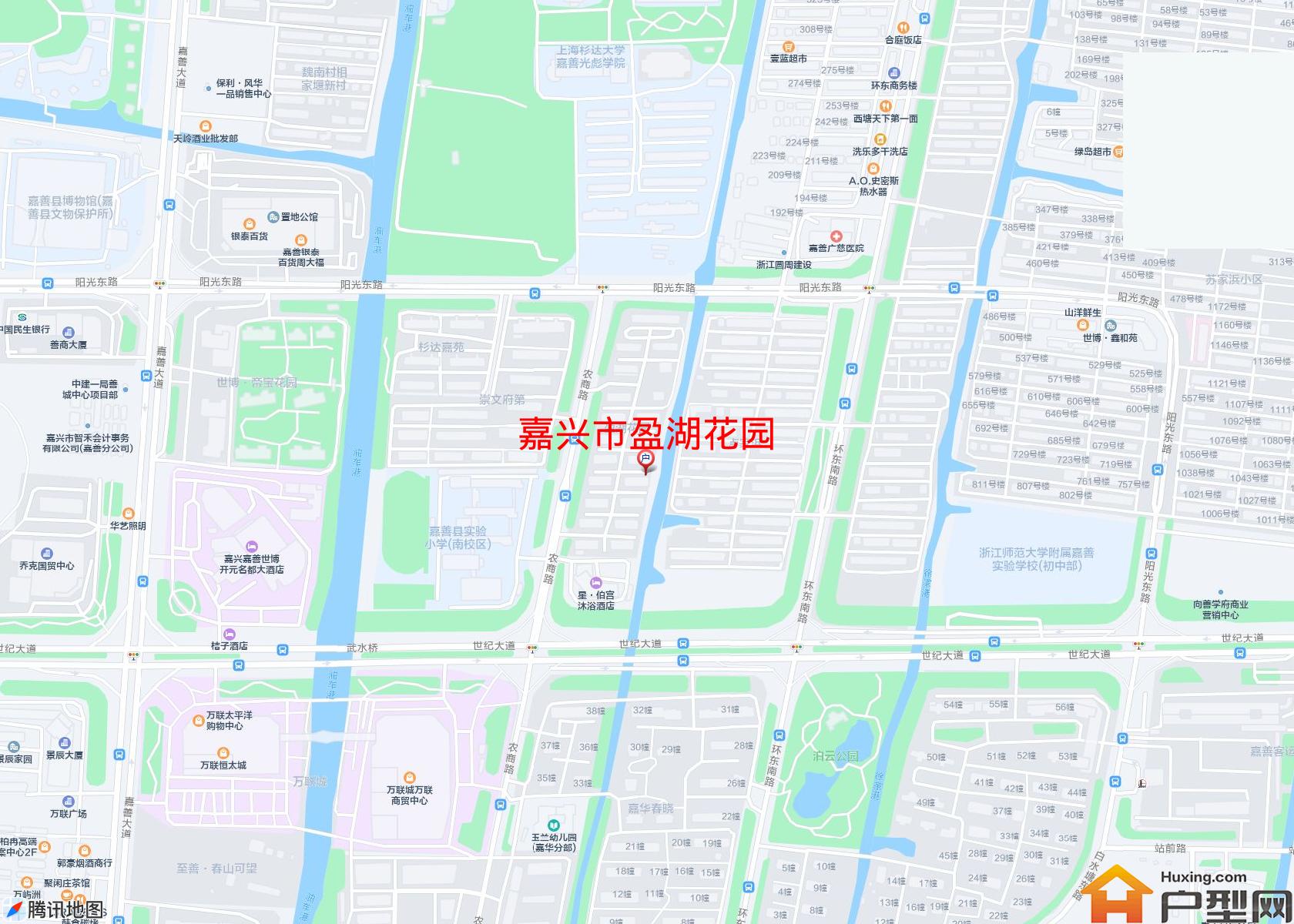 盈湖花园小区 - 户型网