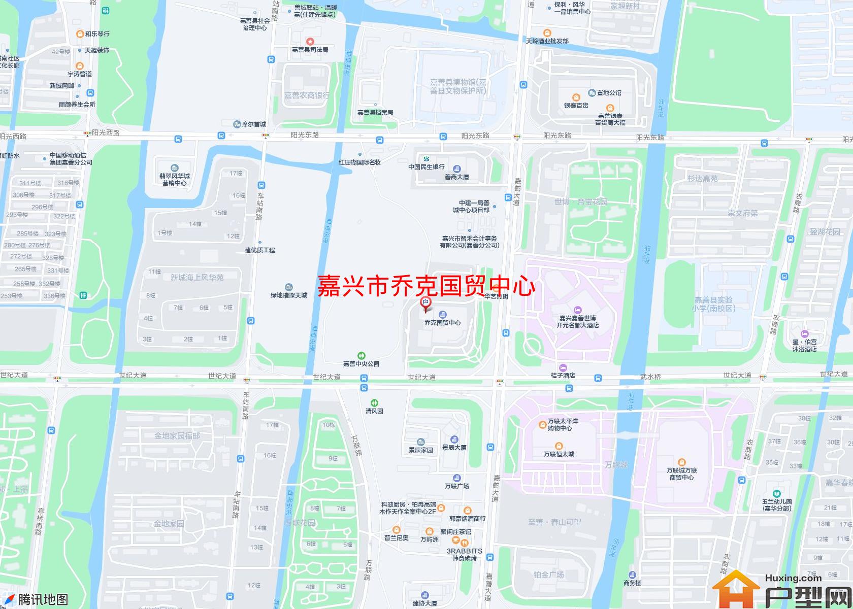 乔克国贸中心小区 - 户型网