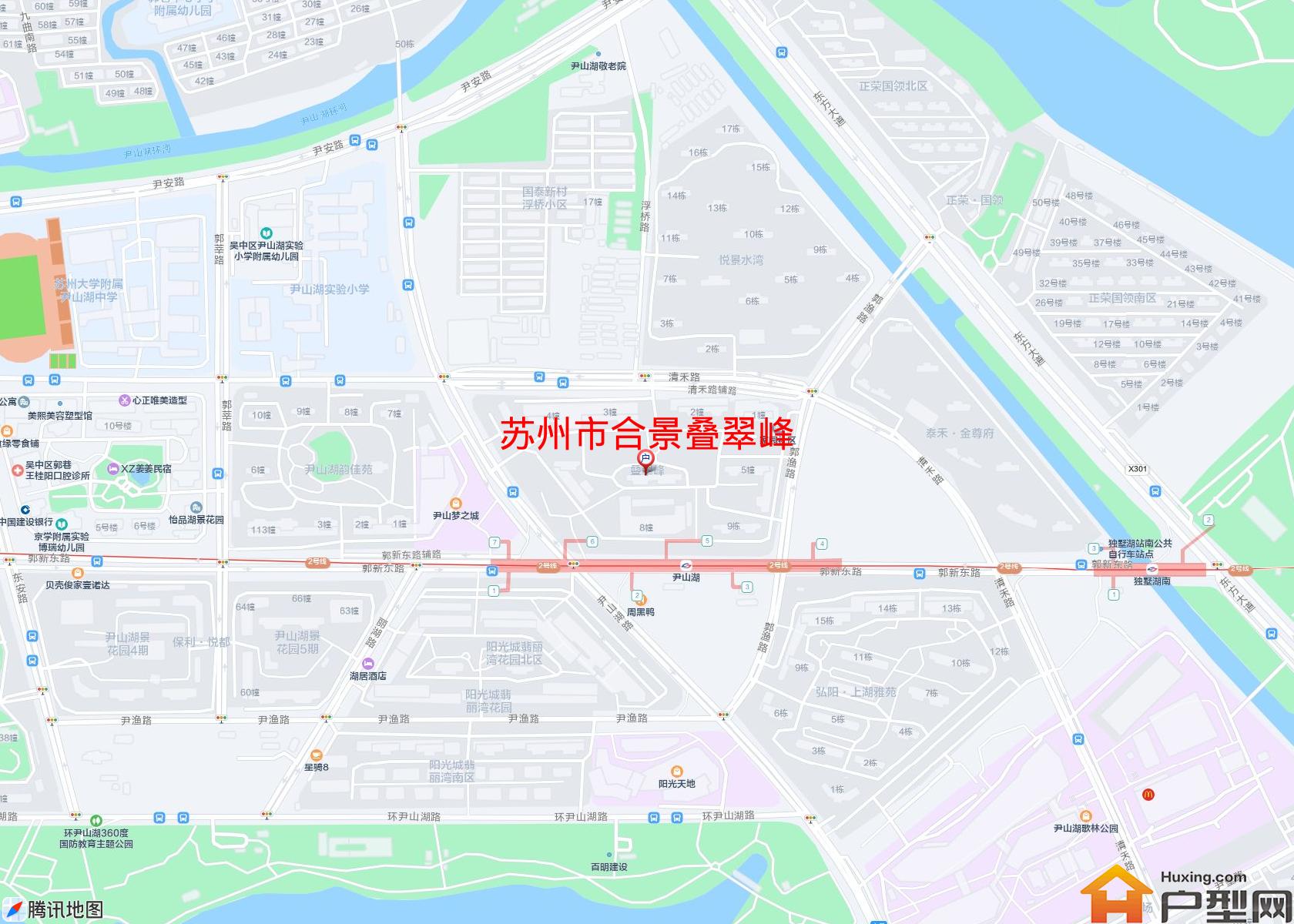 合景叠翠峰小区 - 户型网