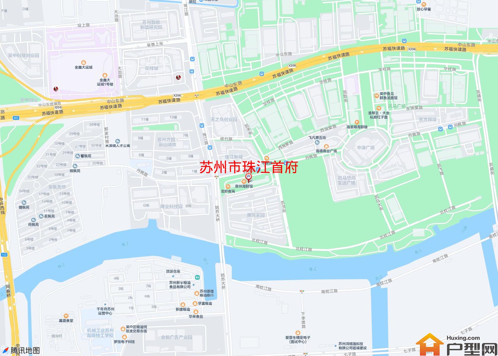 珠江首府小区 - 户型网