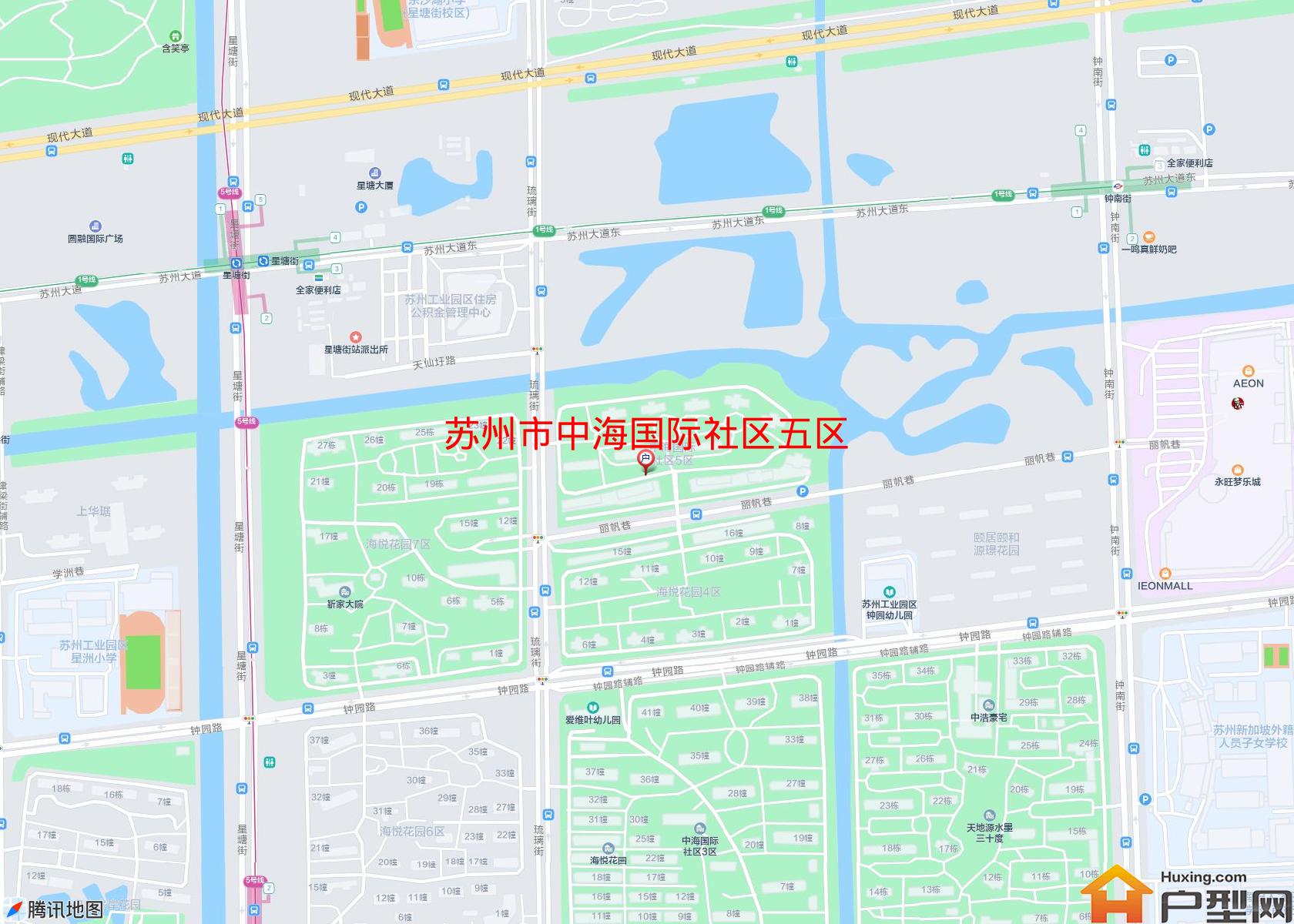 中海国际社区五区小区 - 户型网