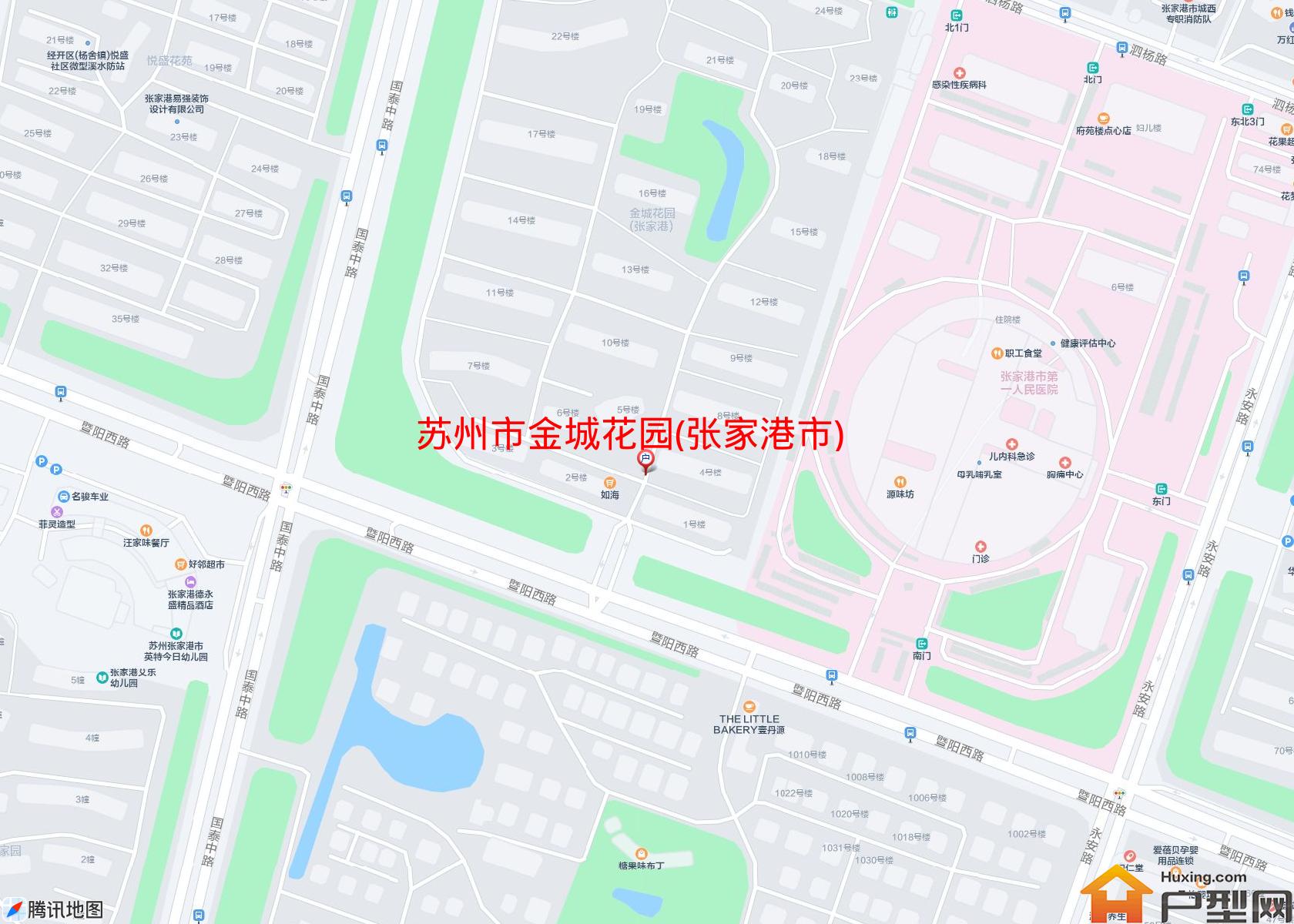 金城花园(张家港市)小区 - 户型网