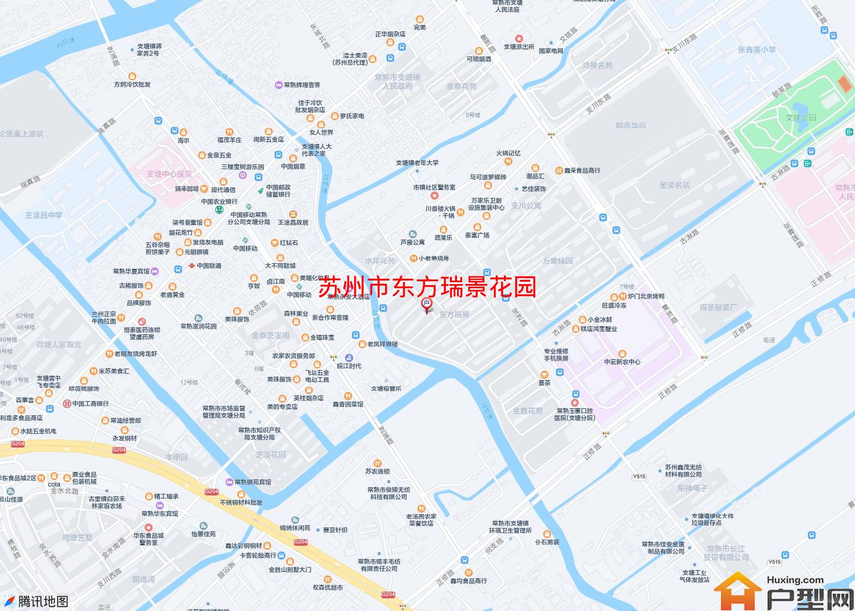 东方瑞景花园小区 - 户型网