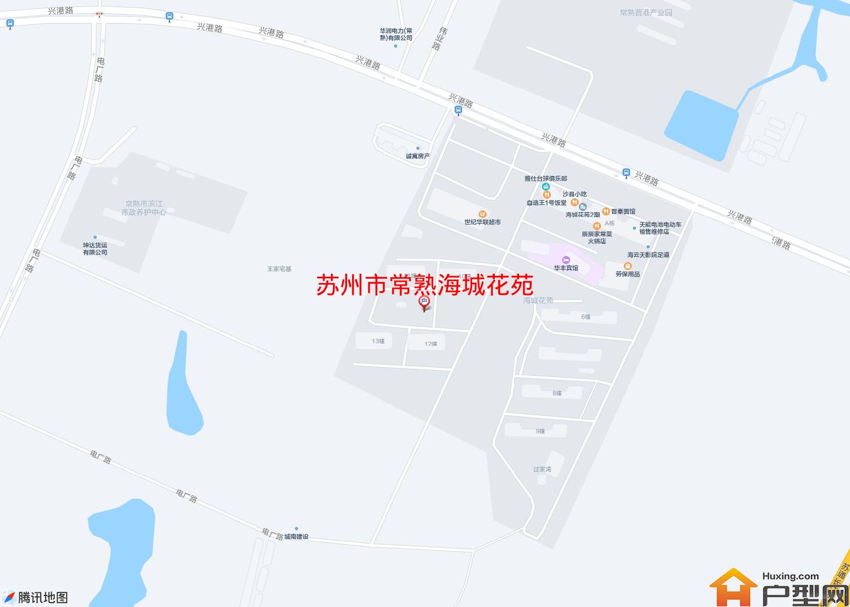 常熟海城花苑小区 - 户型网