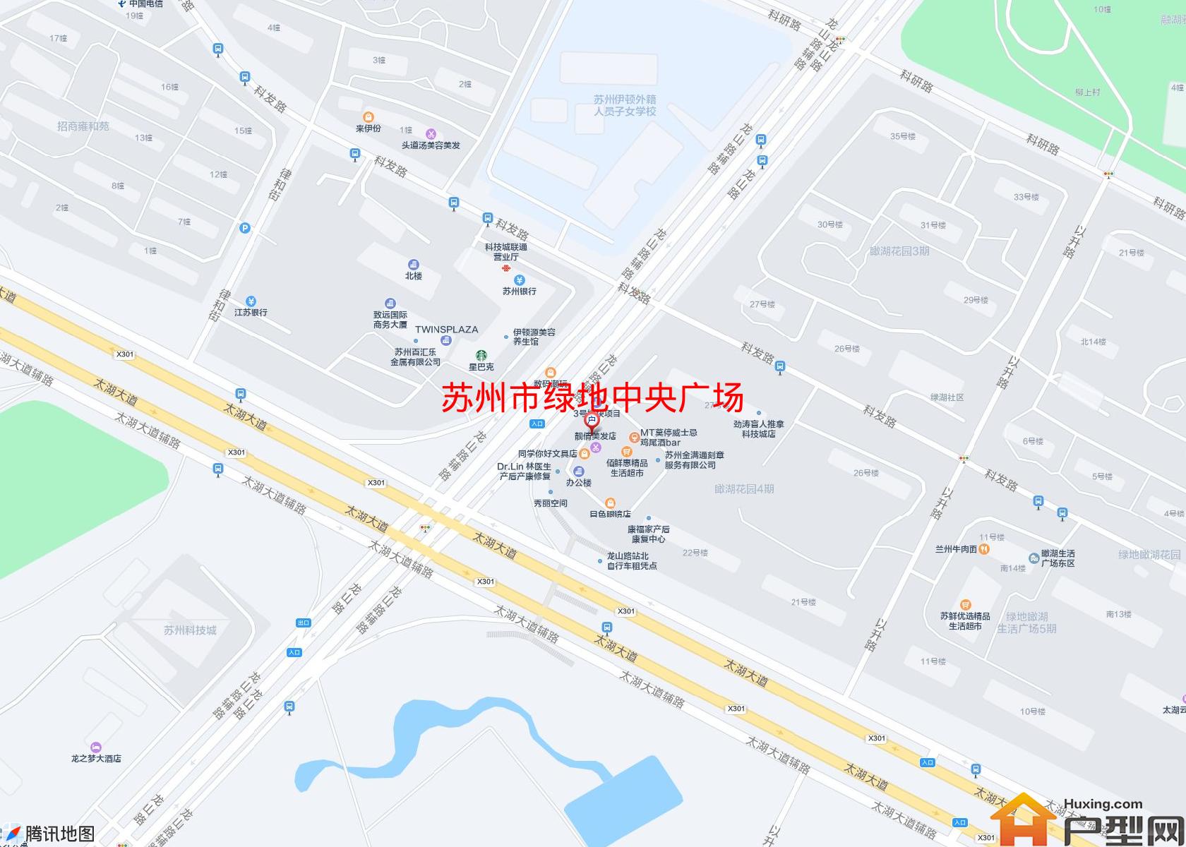 绿地中央广场小区 - 户型网