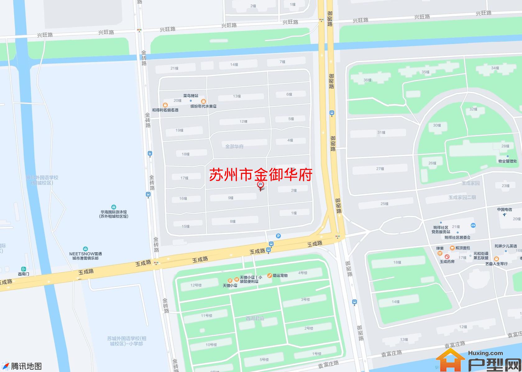 金御华府小区 - 户型网