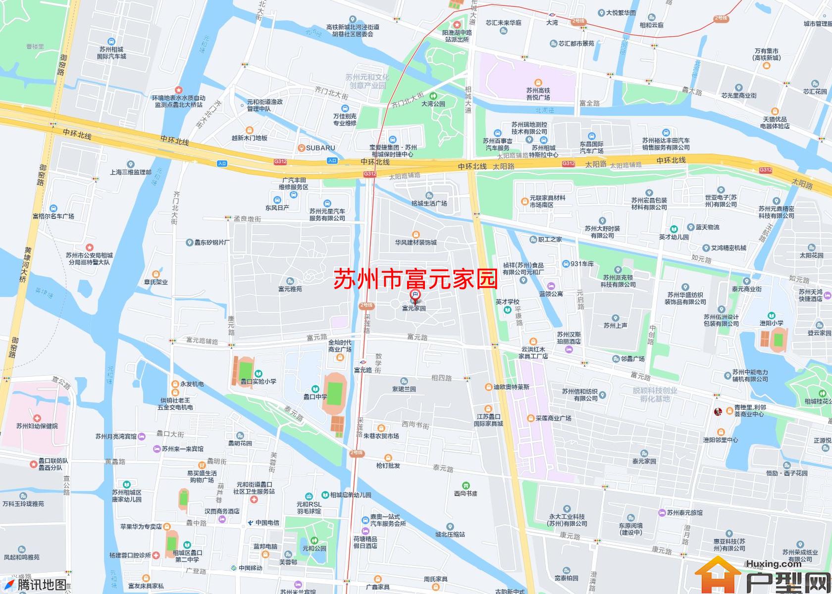 富元家园小区 - 户型网