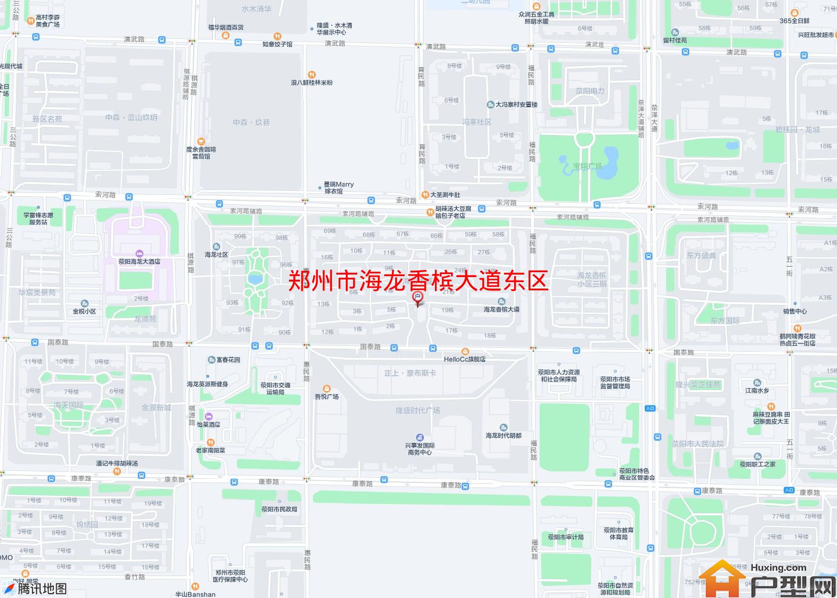 海龙香槟大道东区小区 - 户型网