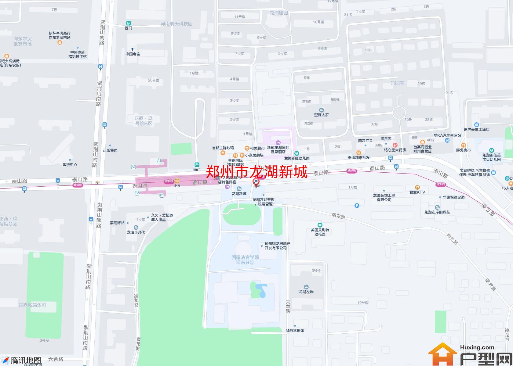 龙湖新城小区 - 户型网