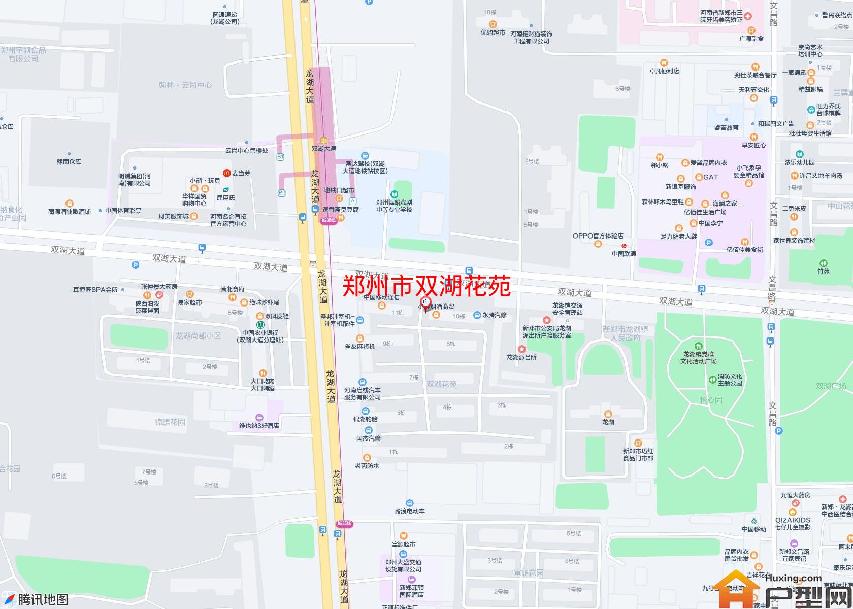 双湖花苑小区 - 户型网