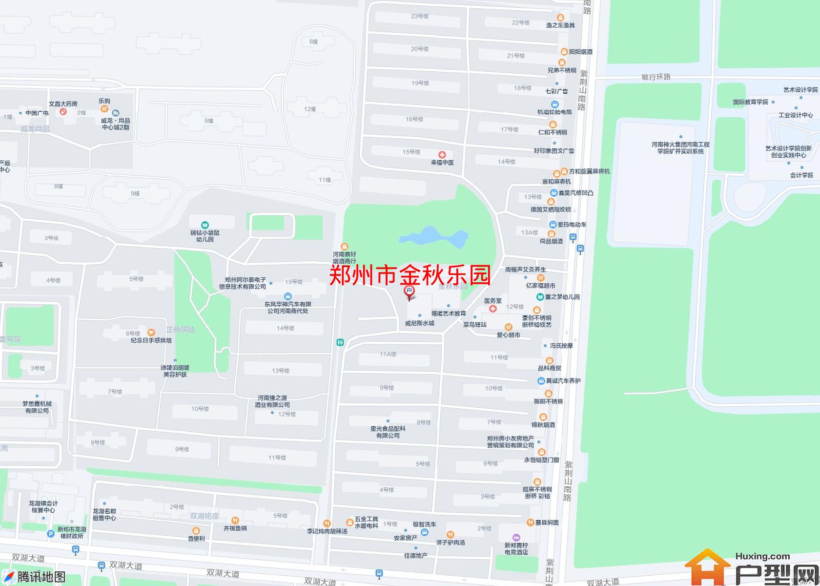 金秋乐园小区 - 户型网