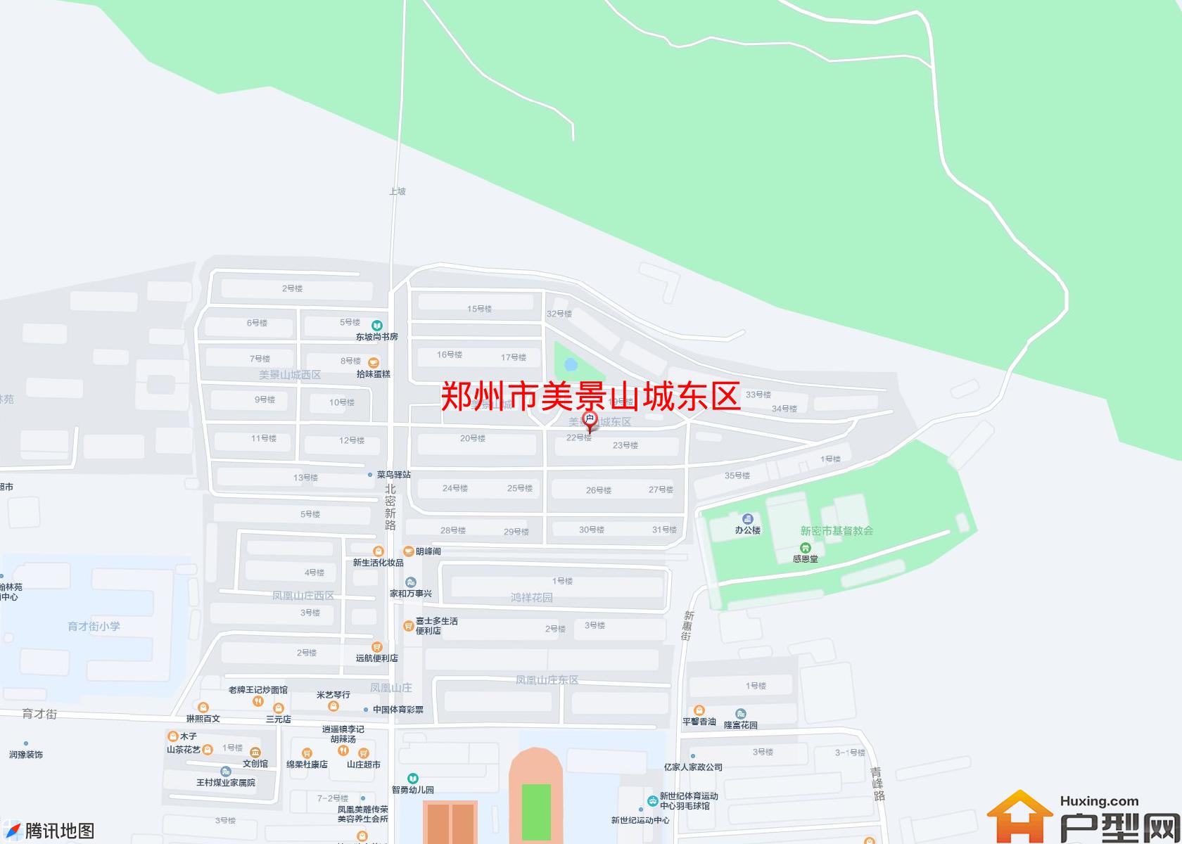 美景山城东区小区 - 户型网