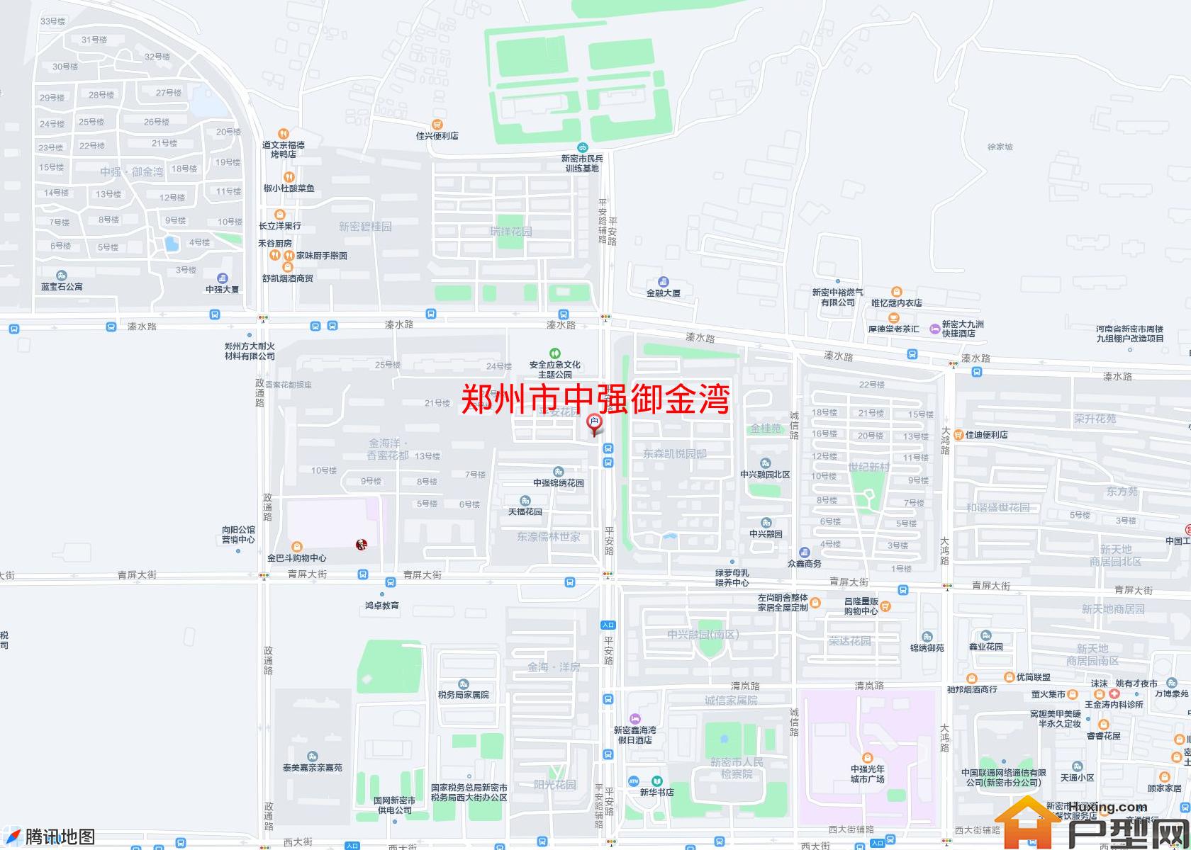 中强御金湾小区 - 户型网
