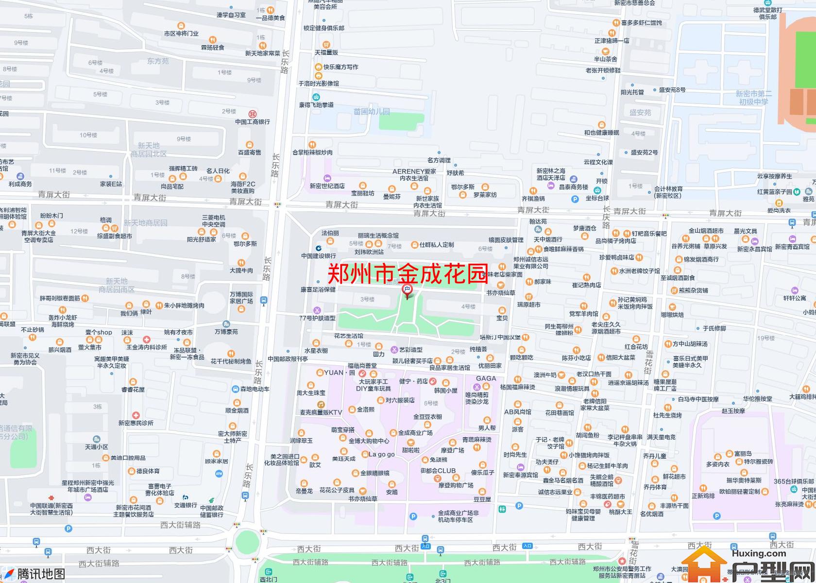 金成花园小区 - 户型网