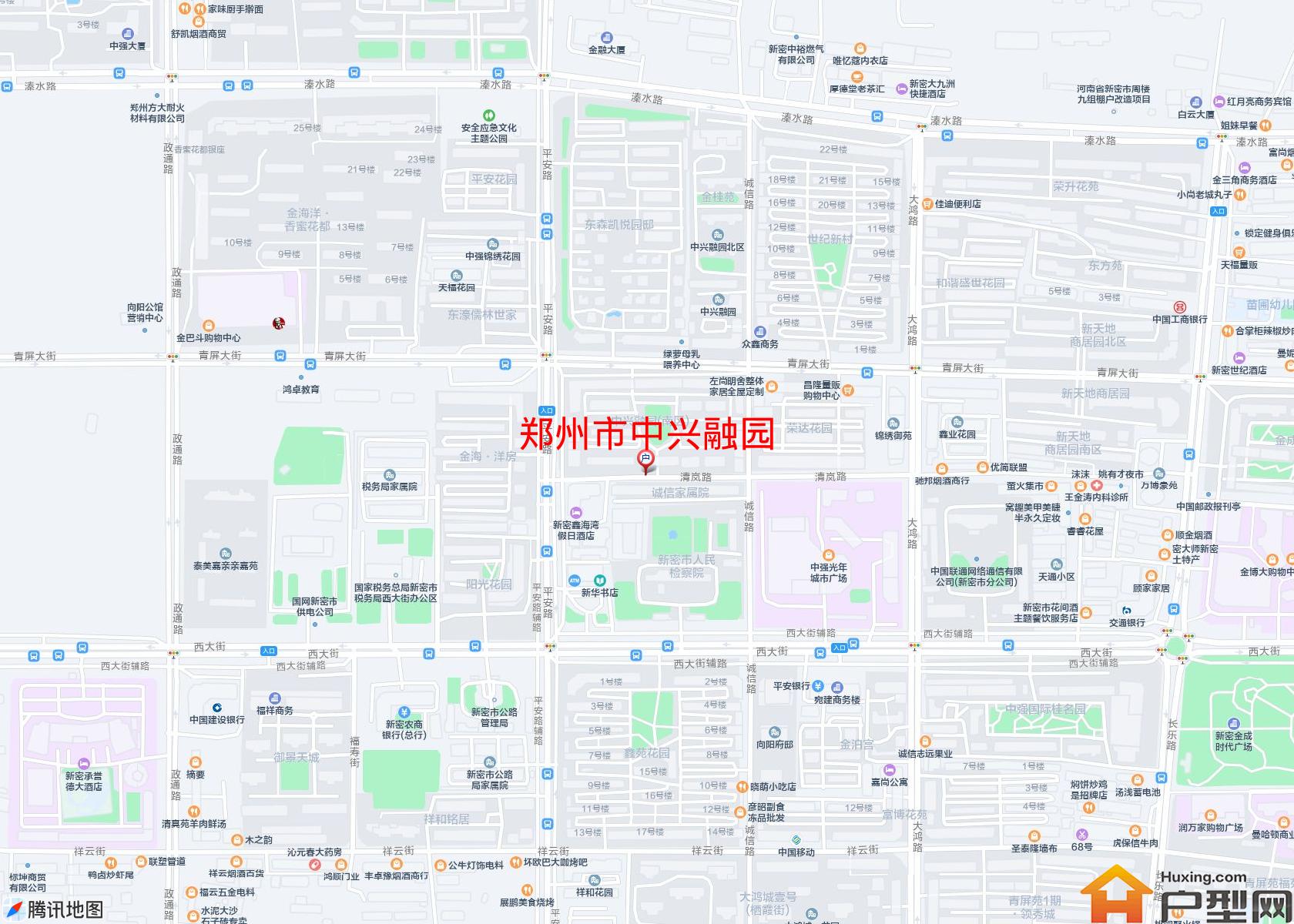 中兴融园小区 - 户型网